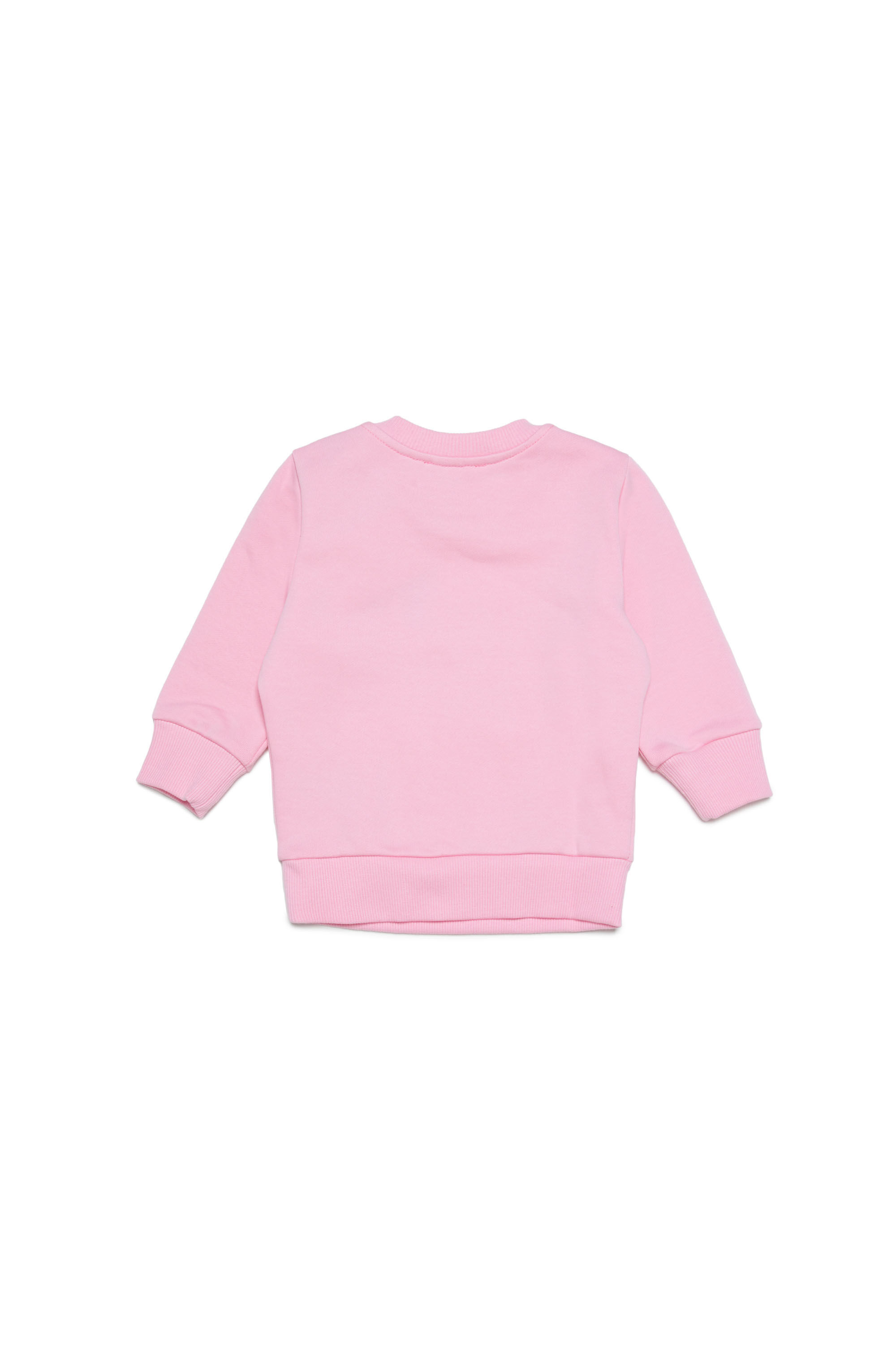 Diesel - SANNYB, Unisex's ベビー スウェット ロゴ in ピンク / ホワイト - 2