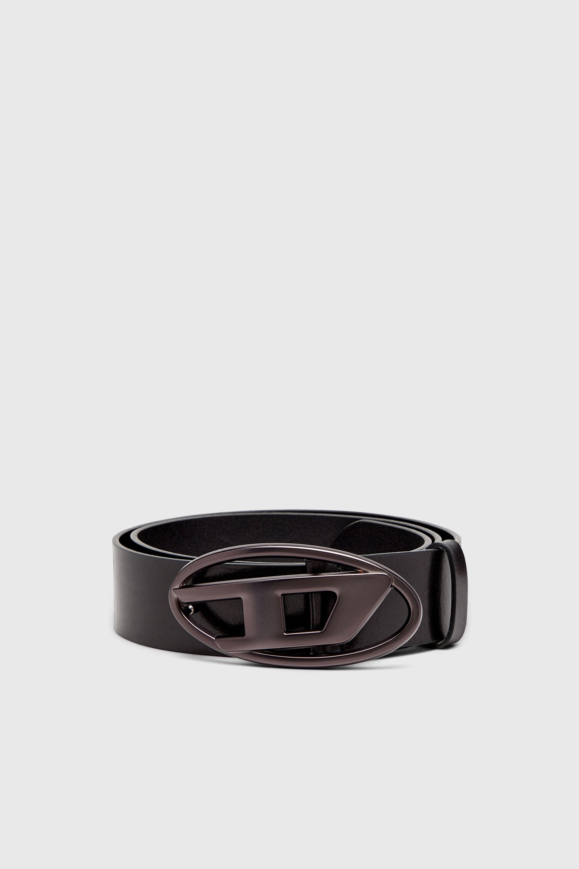 Diesel - B-1DR, Unisex's レザーベルト in ブラック - 1
