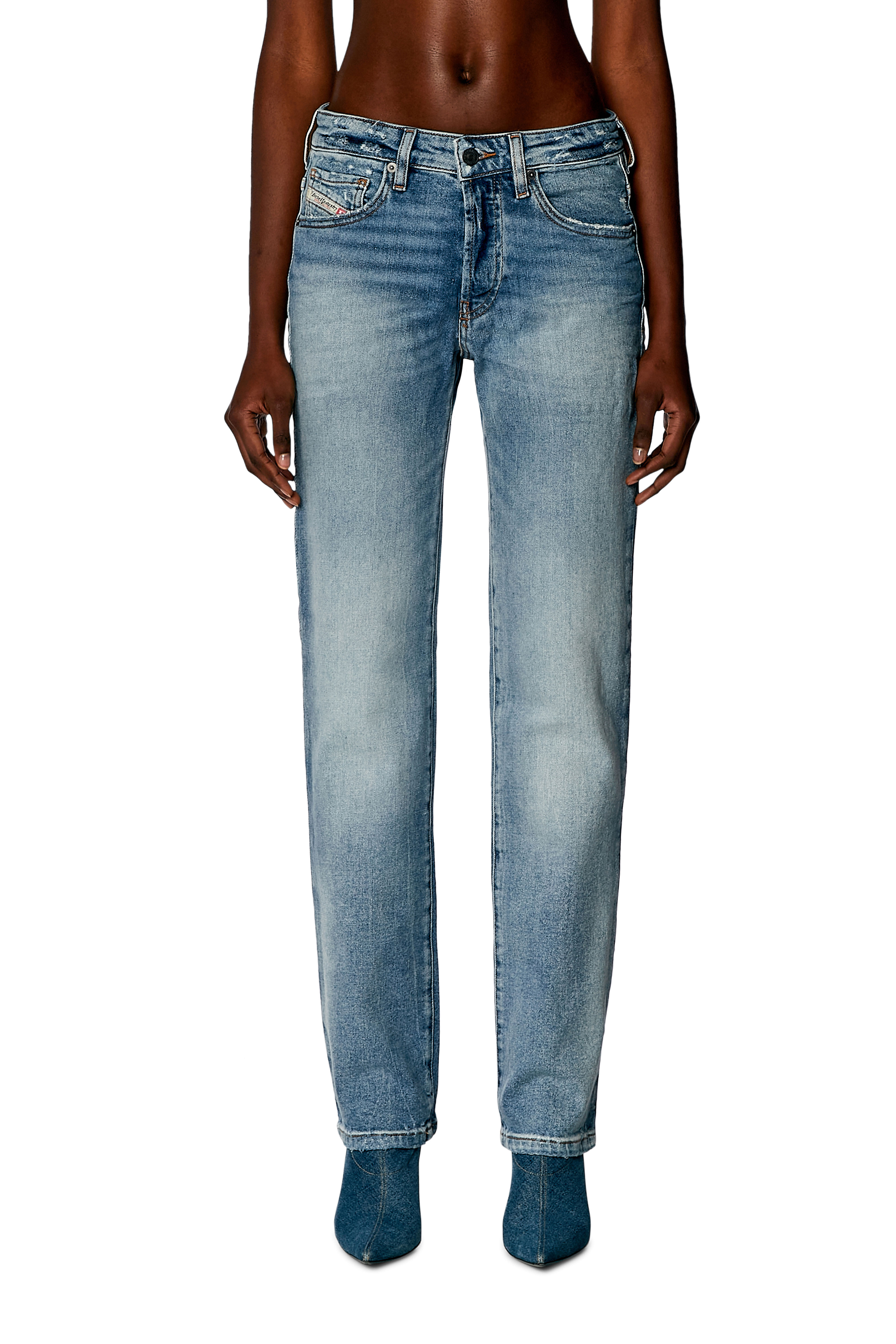 Diesel - Female's Regular Jeans 1989 D-Mine 0PFAR, ライトブルー - 3