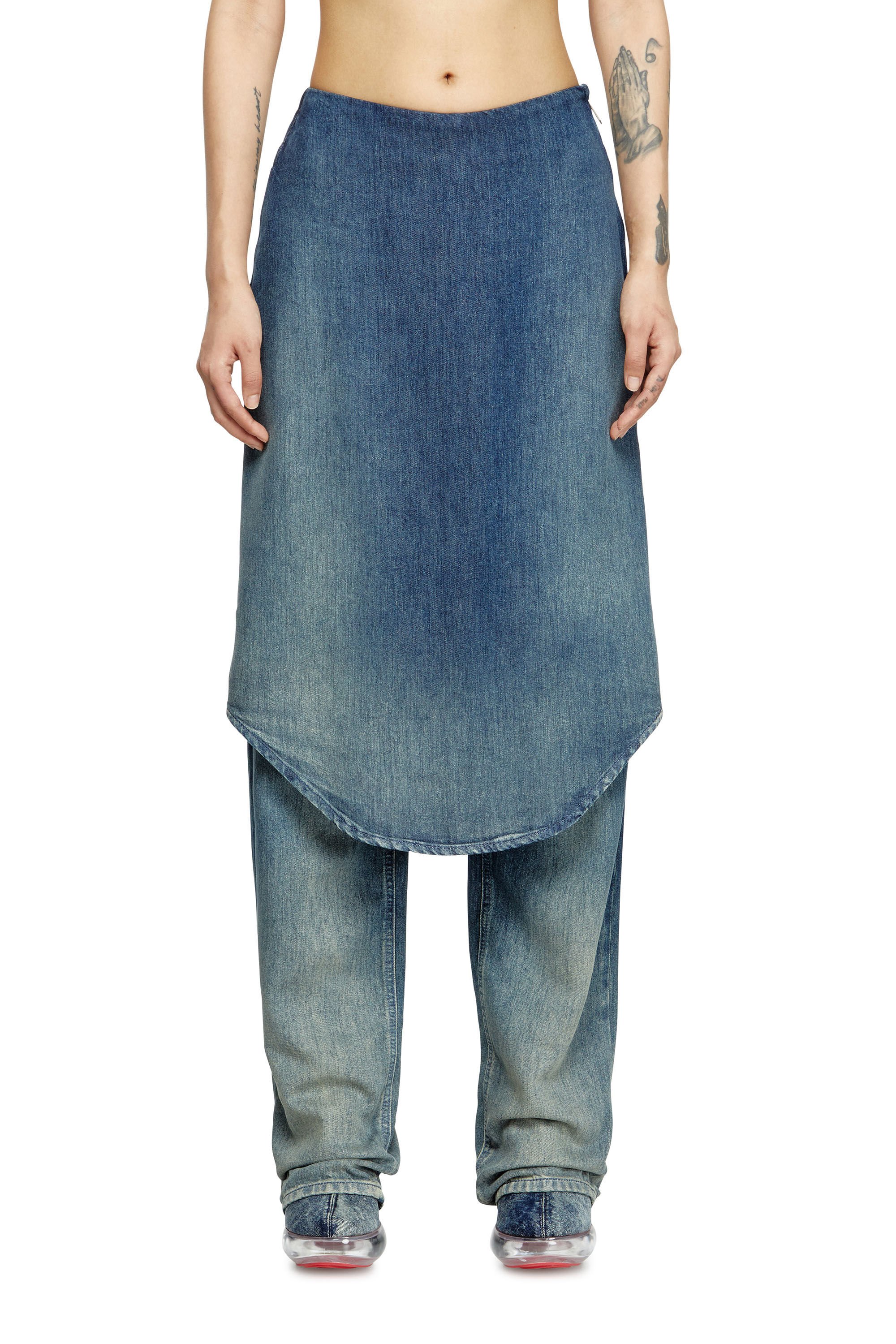 Diesel - Female's Regular Jeans D-Arky 068SZ, ダークブルー - 2