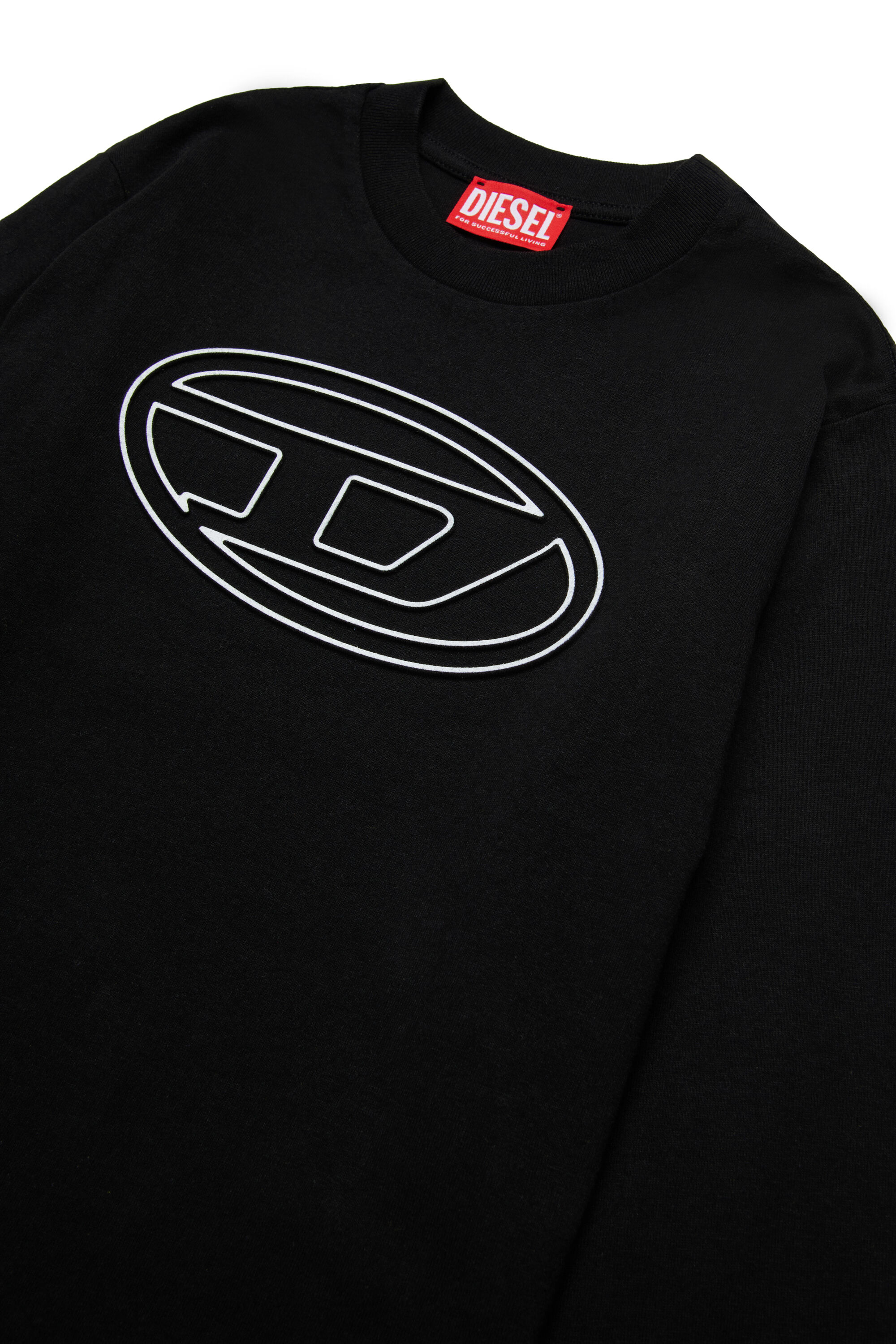 TJUSTBIGOVALS OVER Long sleeved t-shirt with large oval D logo 