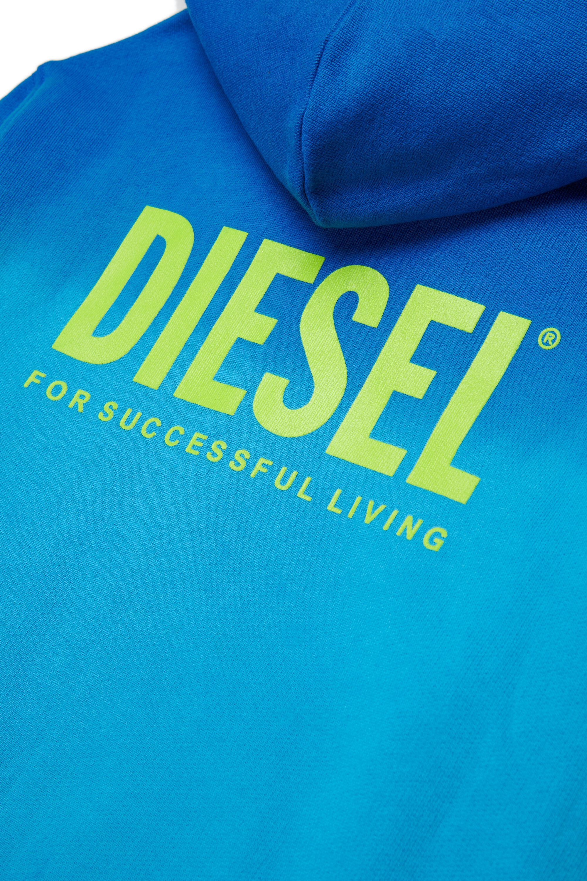 SHADE OVER ジップアップパーカー|ブルー|ボーイズ|DIESEL SHADE OVER ジップアップパーカー|ブルー|ボーイズ|DIESEL