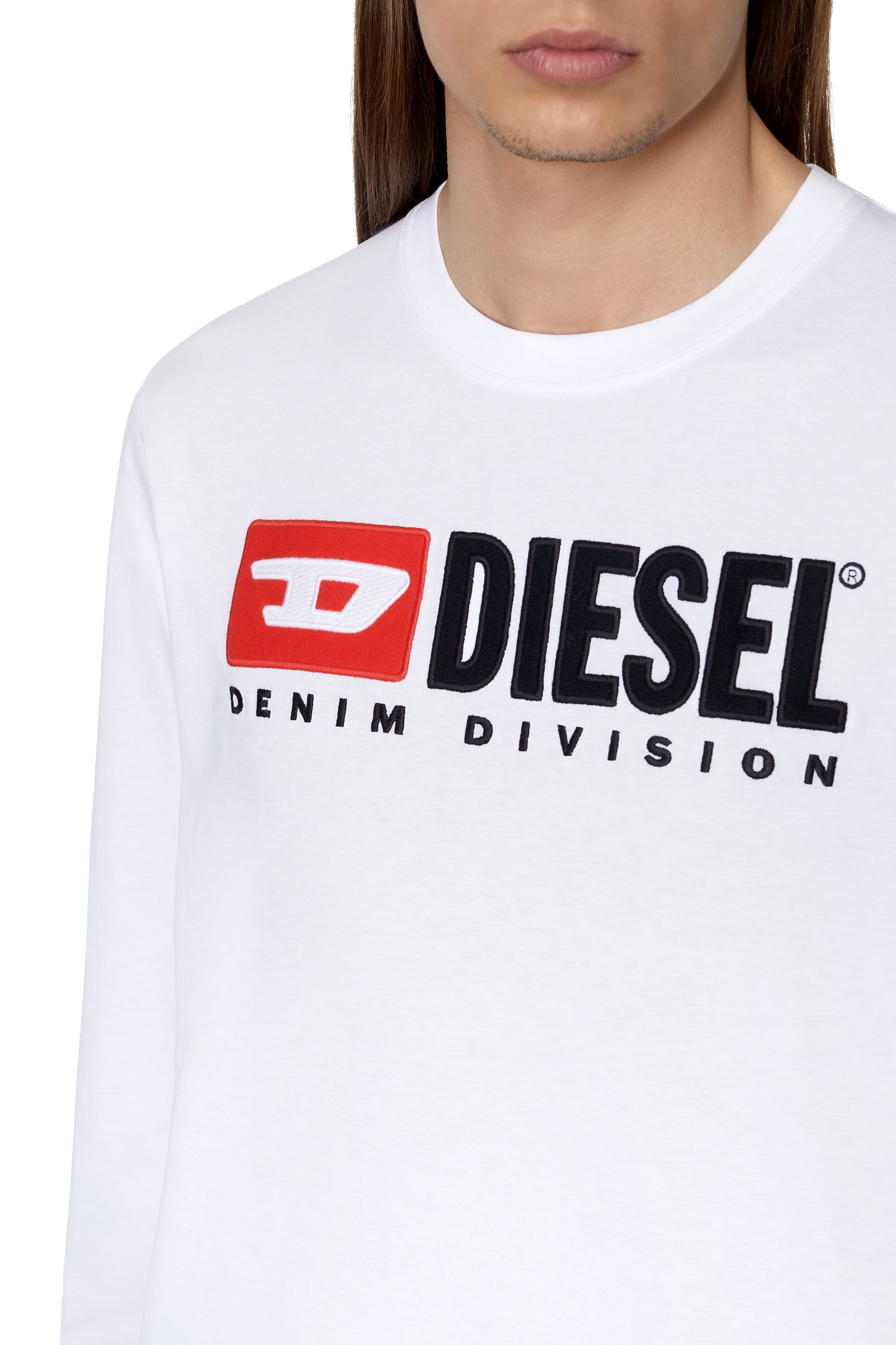 Diesel - T-JUST-LS-DIV, ホワイト - Image 4