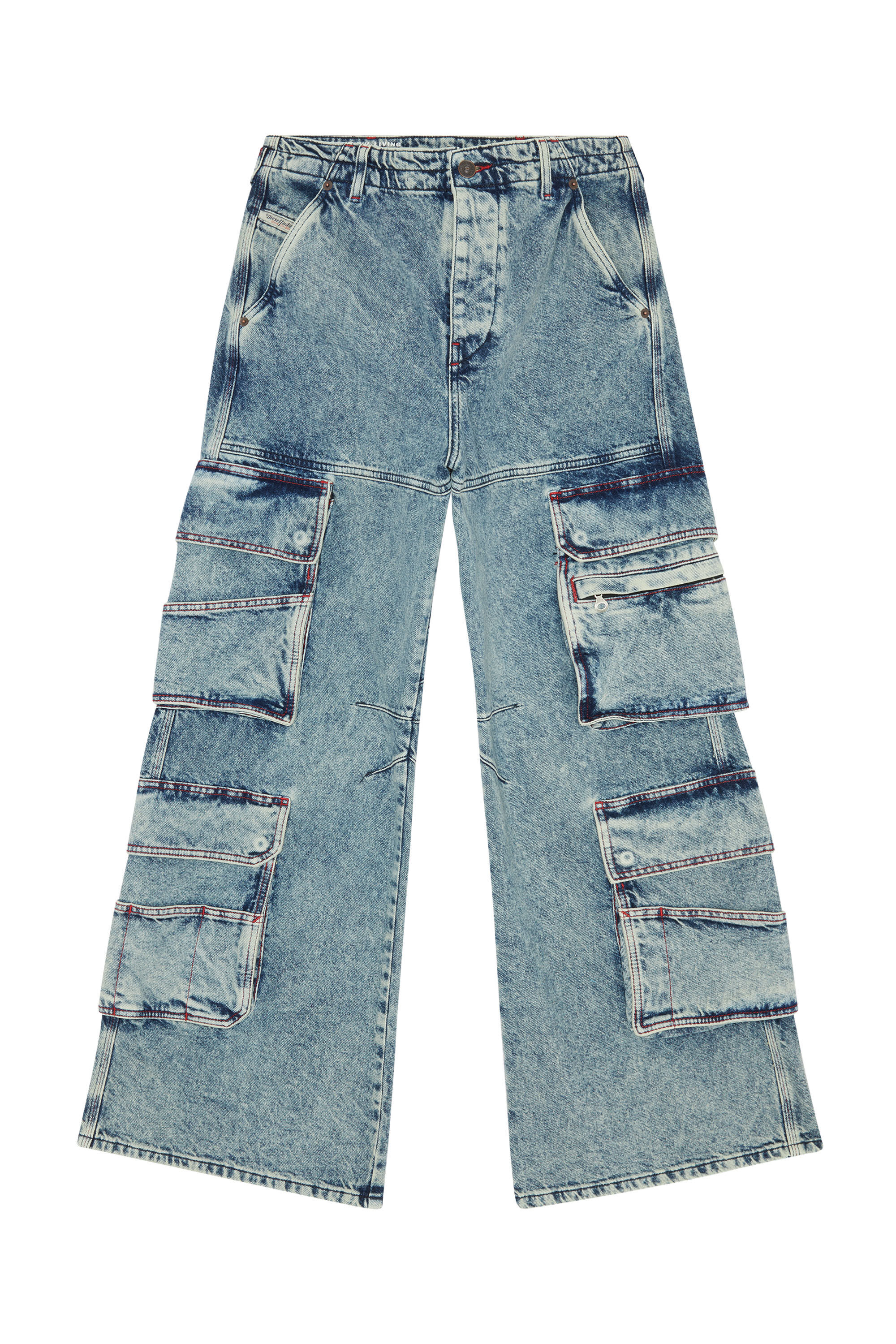 Diesel - Straight Jeans 1996 D-Sire 0EMAN, ミディアムブルー - Image 2