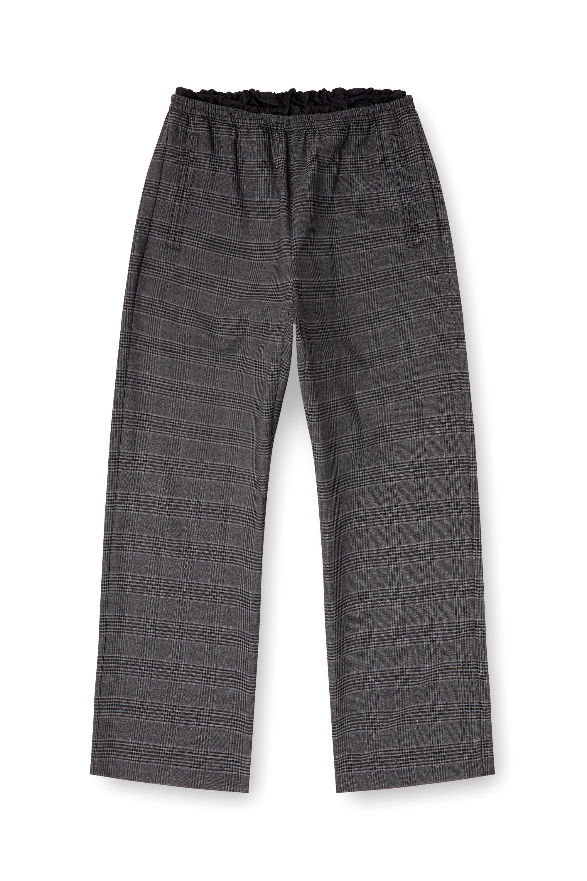 POLWELL スケルトンプリント グレー パンツ POLWELL スケルトンプリント グレー パンツ WOMENS/ボトム