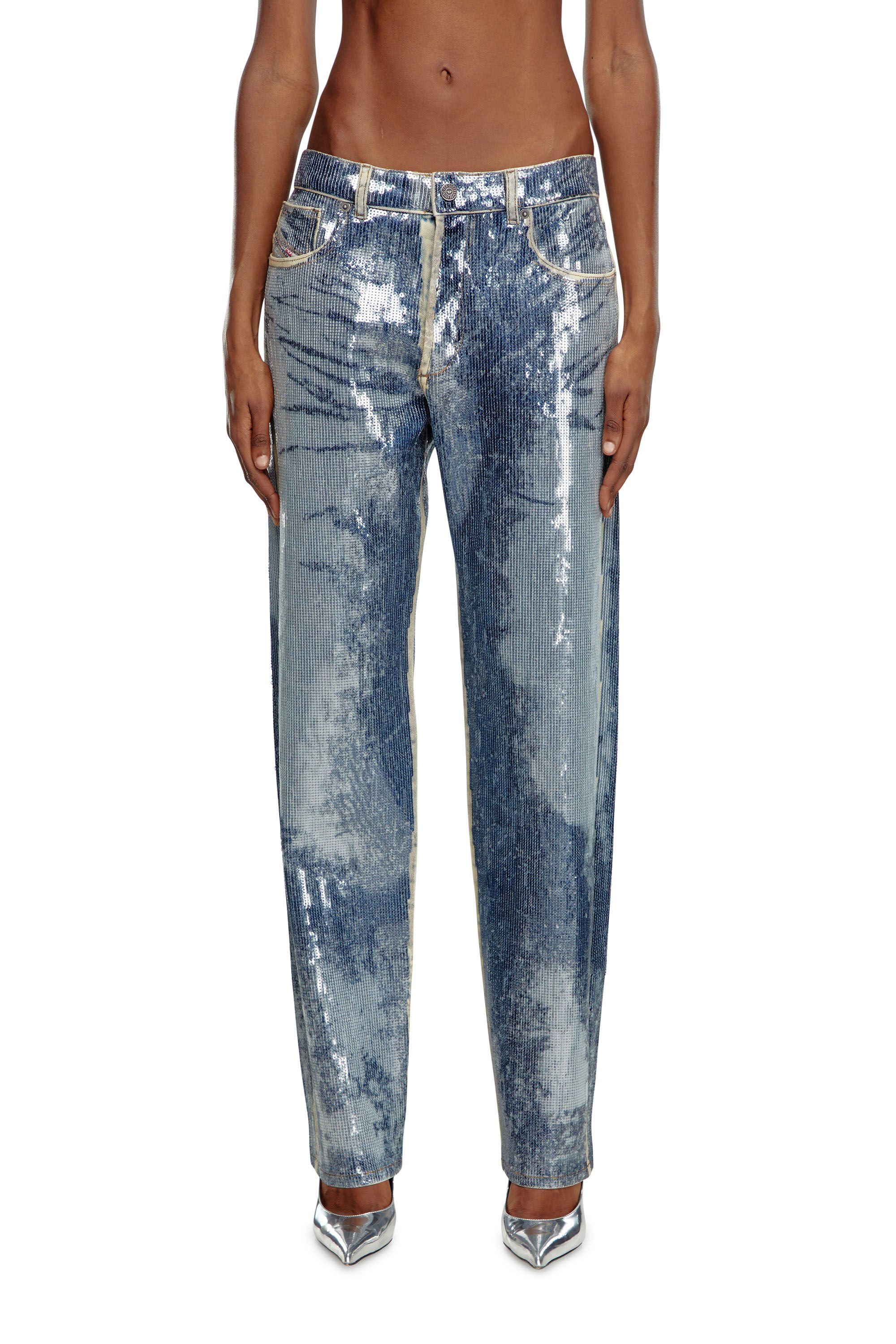 Diesel - Female's Regular Jeans 1988 D-Ark 0PGAE, ミディアムブルー - 3
