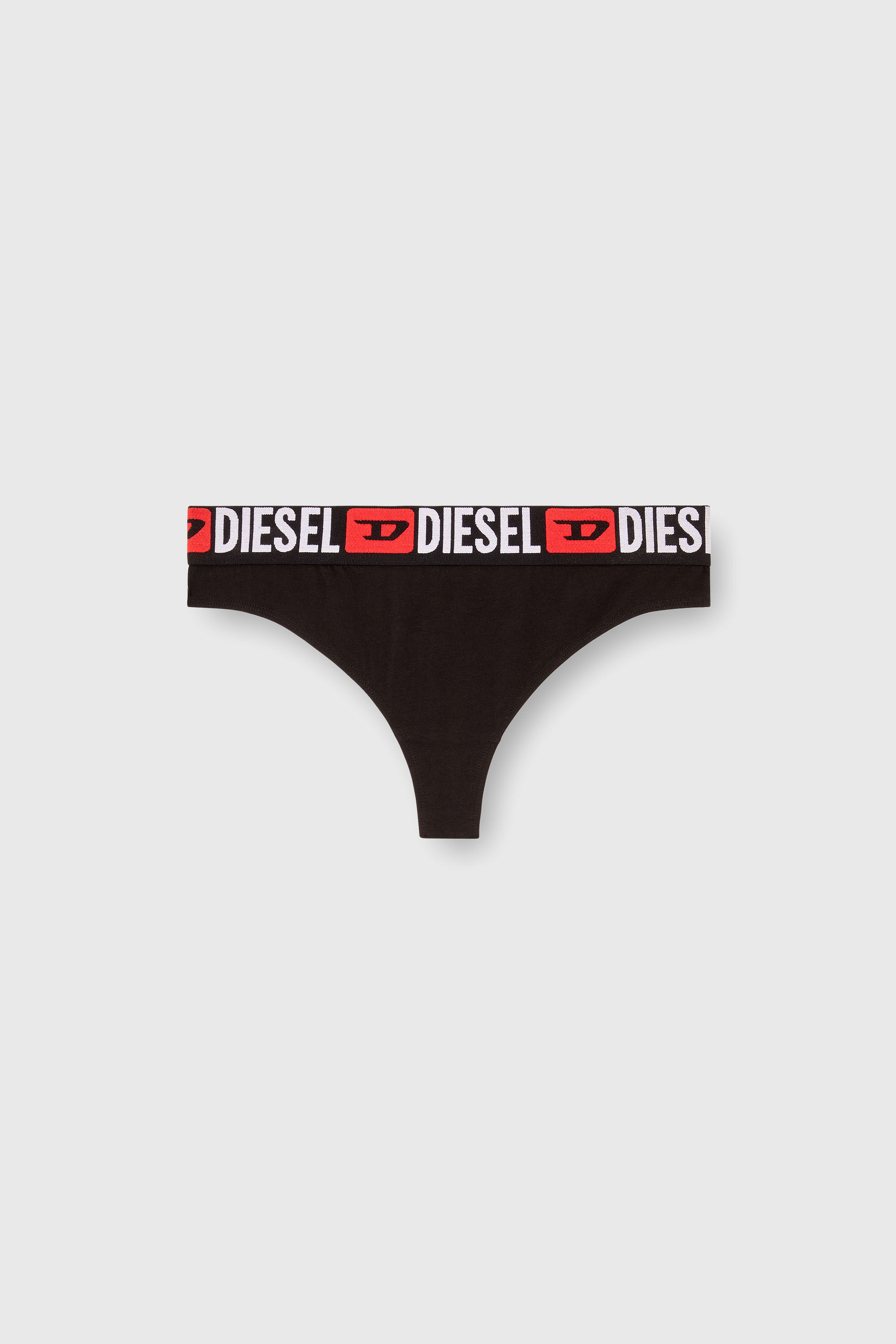 Diesel - STARS-D-CORE, Female's Tバックショーツ in ブラック - 2
