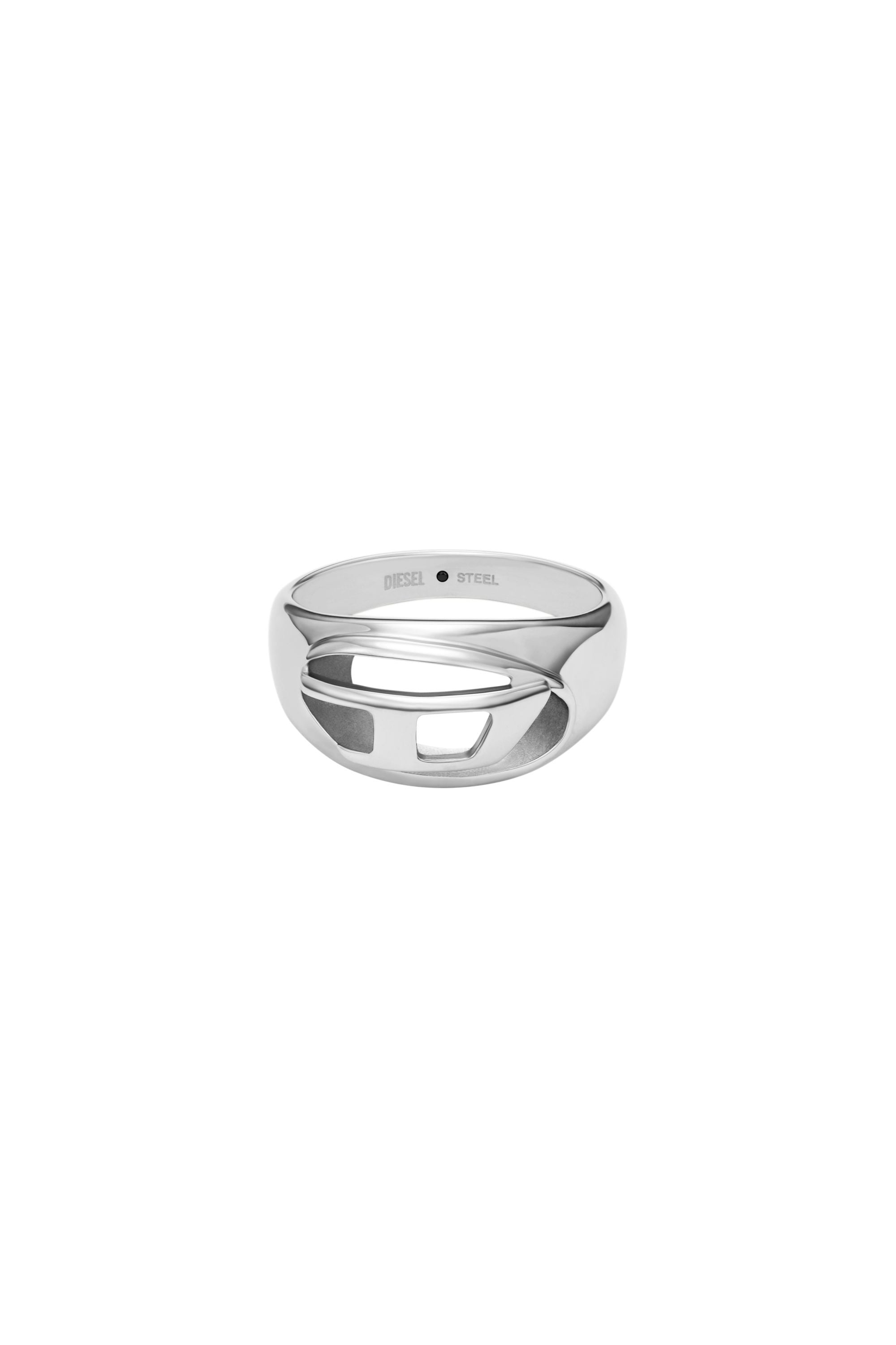 Diesel - DX1715040, Unisex's Stainless Steel Band Ring in シルバー - 2
