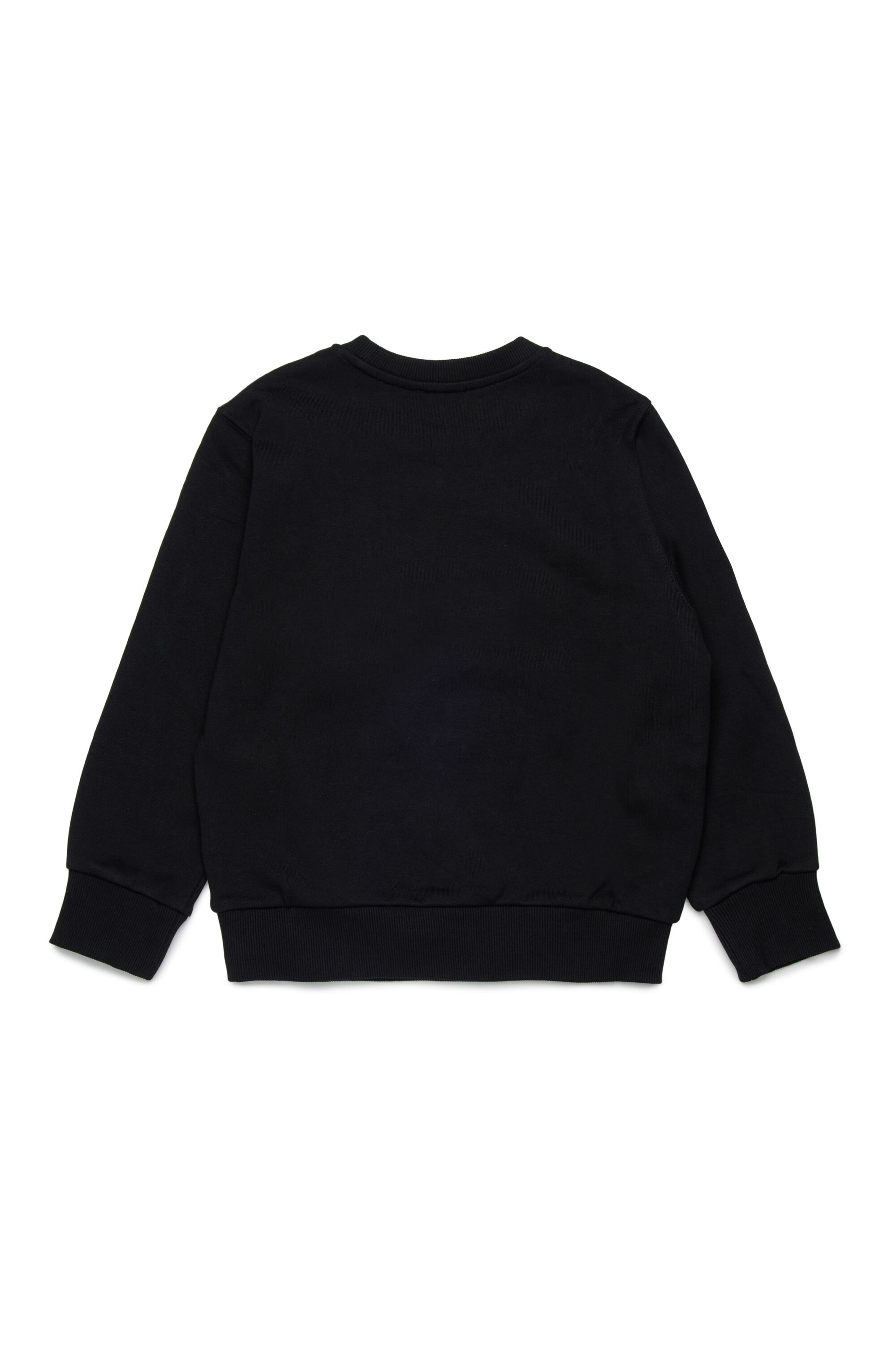 Diesel - SGINND OVER, Unisex's Sweatshirt with D logo in ブラック - 2