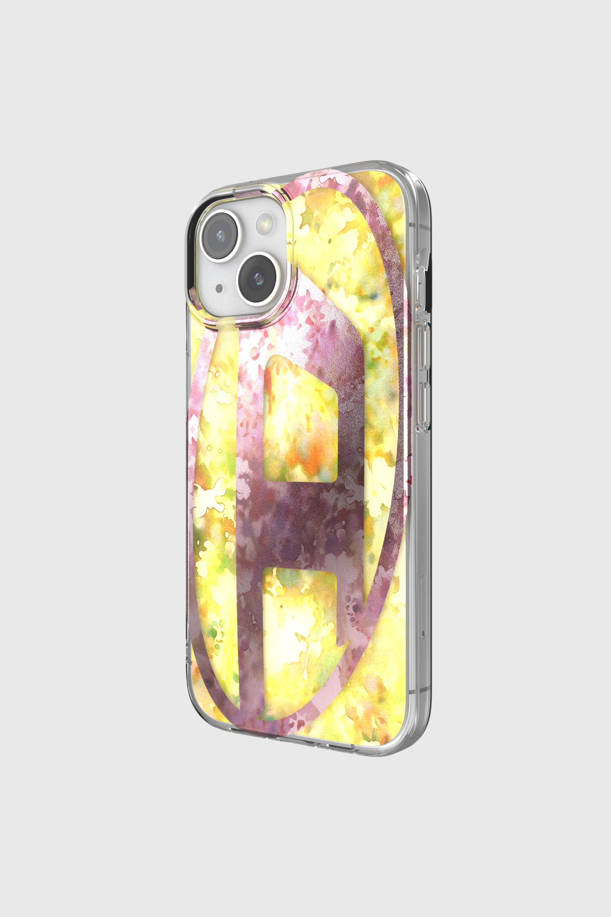 Diesel - 60055 AOP CASE, Unisex's iPhone 15 in ピンク/イエロー - 3