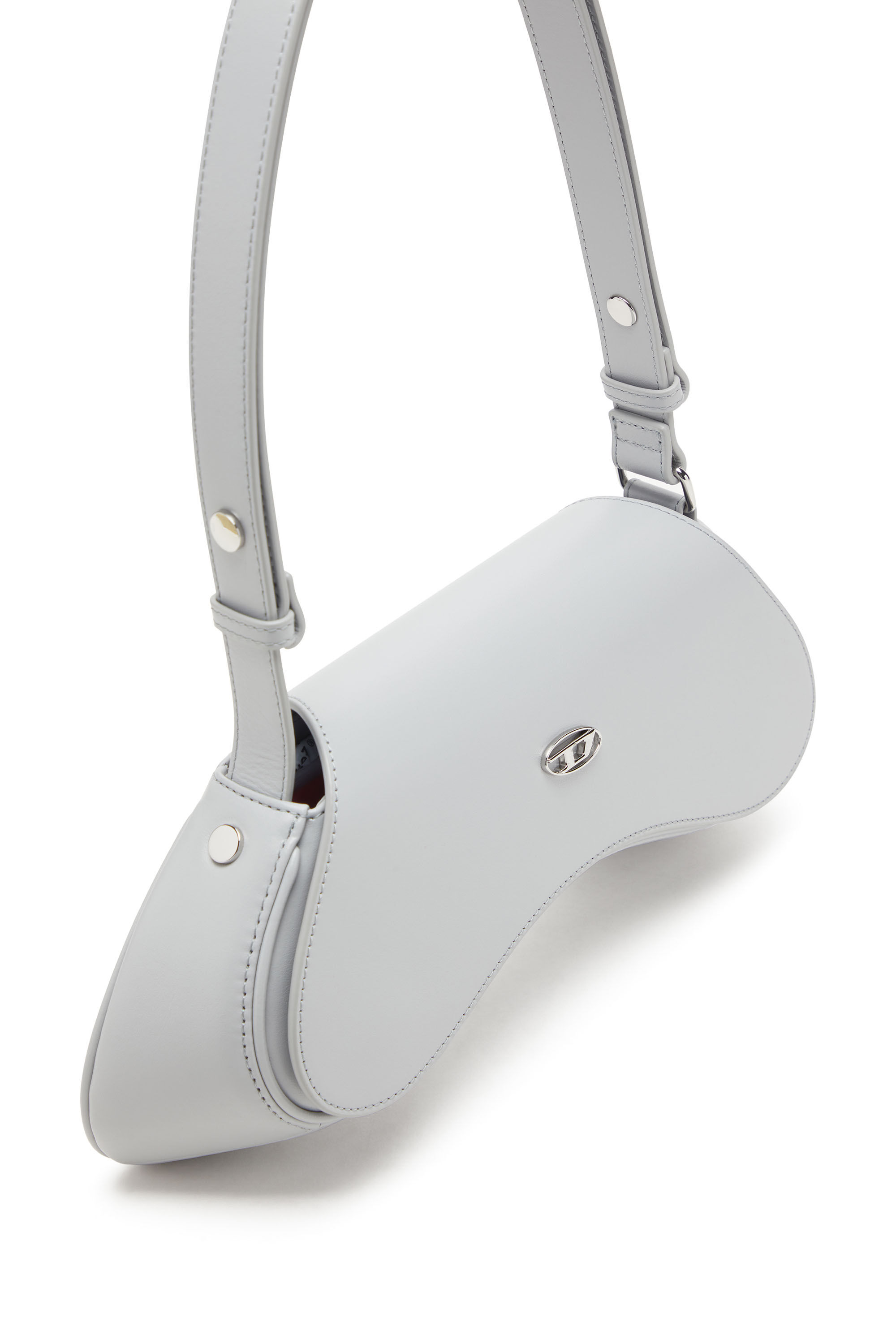 DIESEL シルバー クロスボディバッグ 新品未使用 PLAY CROSSBODY クロスボディバッグ｜グレー｜ウィメンズ｜DIESEL