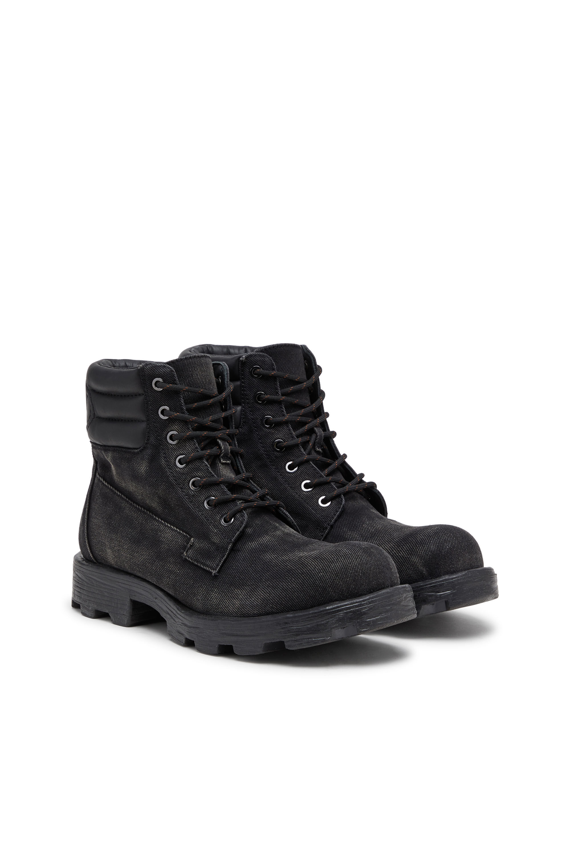 D-HAMMER LACE UP レースアップブーツ｜ブラック｜メンズ｜DIESEL