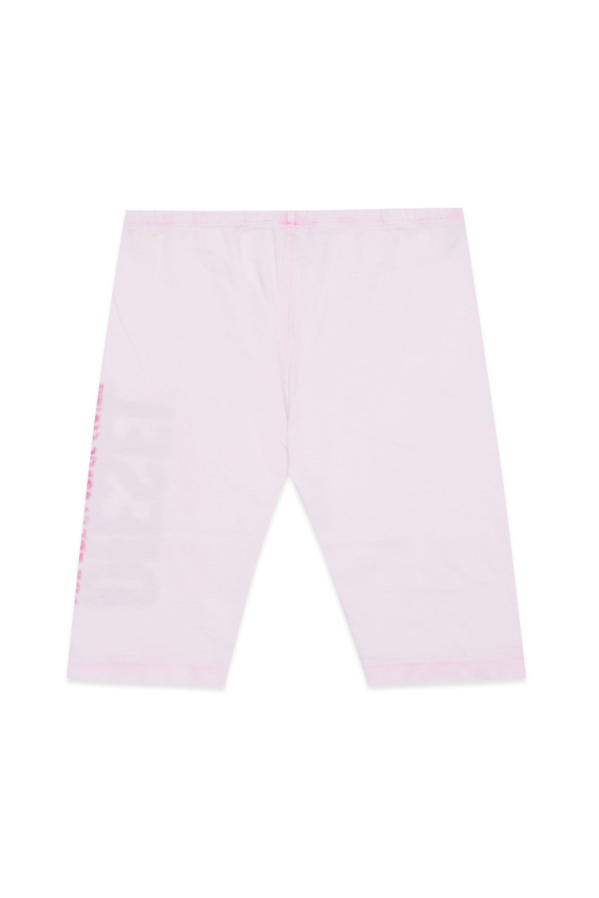 Diesel - PYCIL, Female's キッズ ショートパンツ ロゴ in ピンク / ホワイト - 2