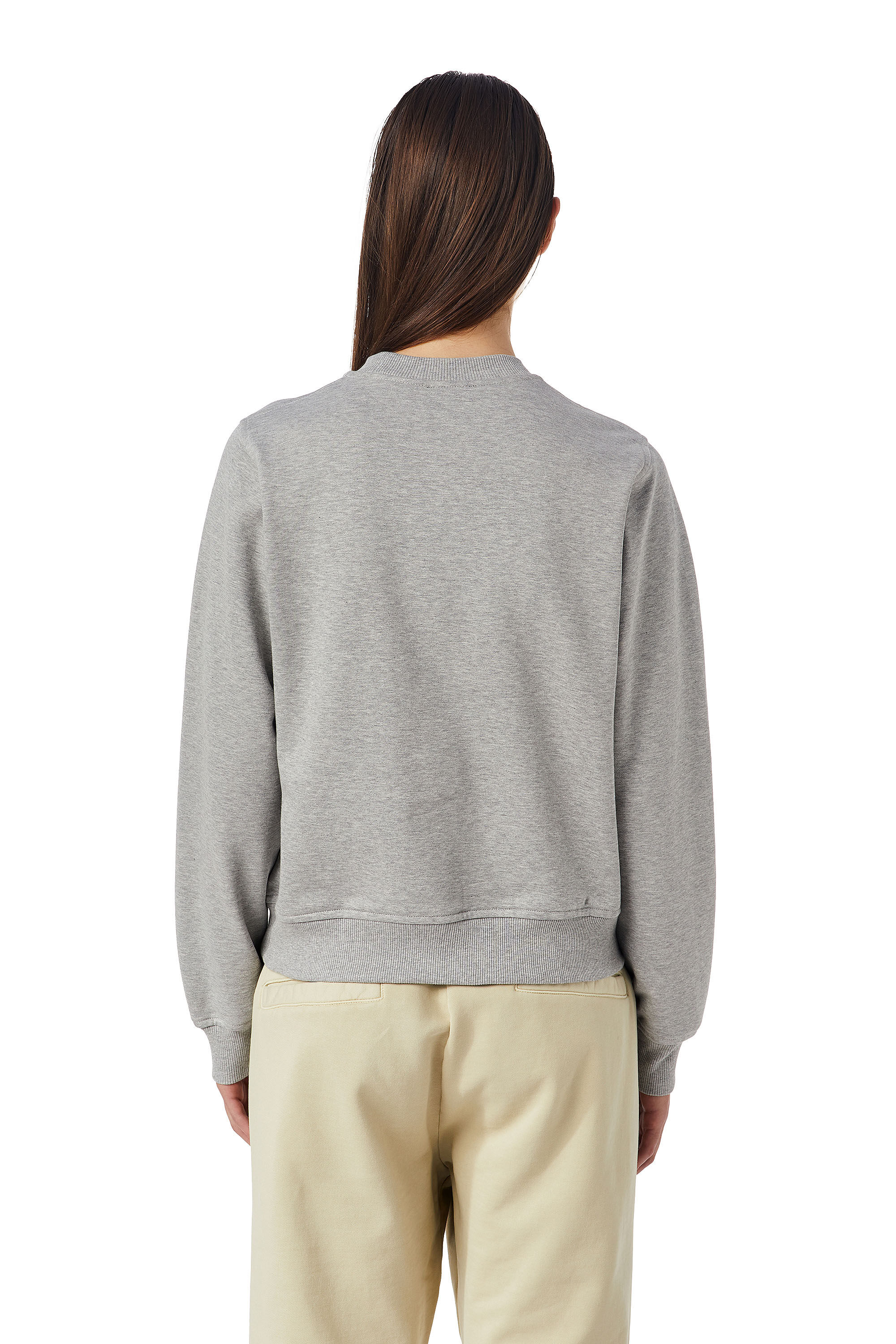 Diesel - F-REGGY-DIV, Female's Denim Division sweatshirt in グレー - 5