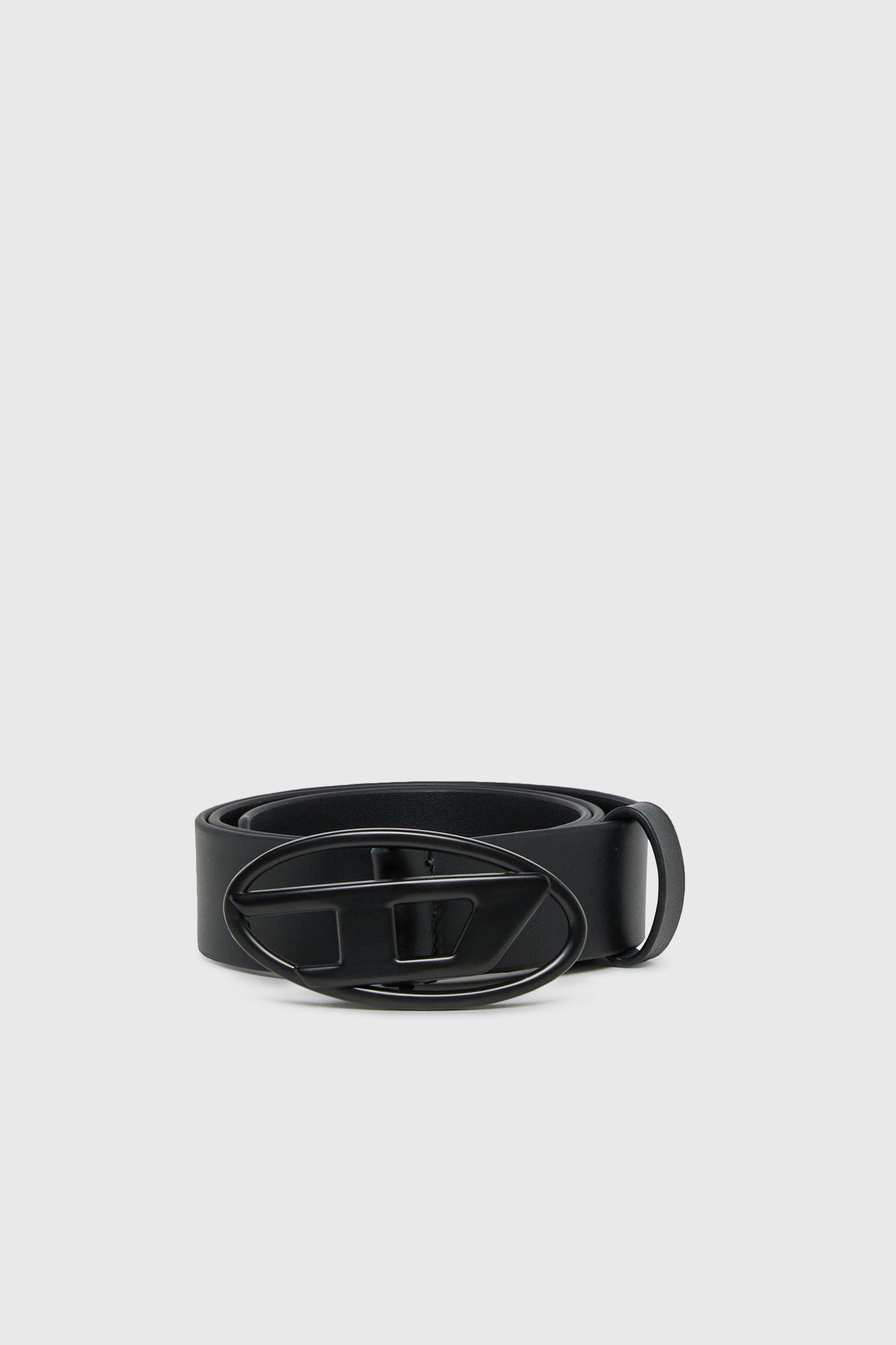 Diesel - B1DRN, Unisex's レザーベルト in ブラック - 1