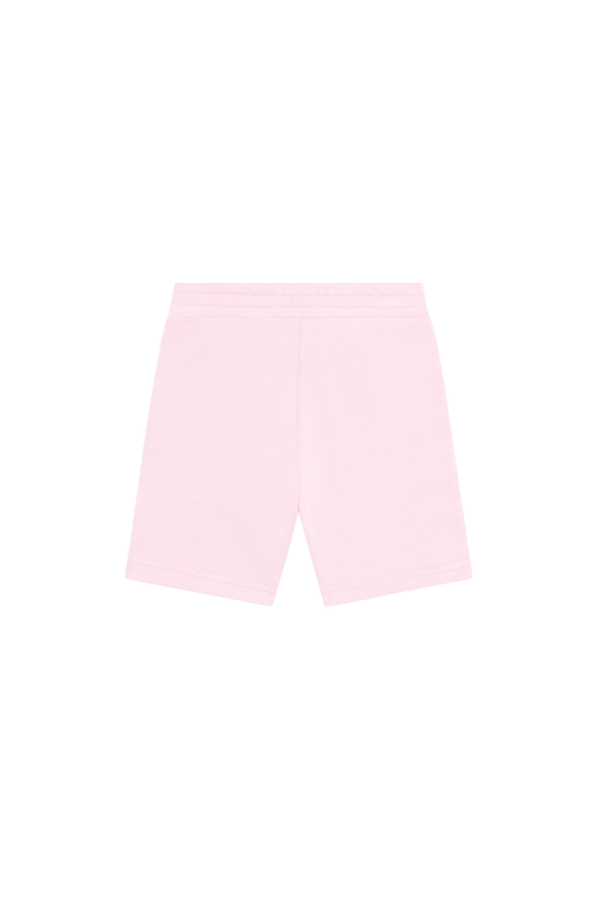 Diesel - PRETB, Unisex's ベビー ショートパンツ ロゴ in ピンク / ホワイト - 2