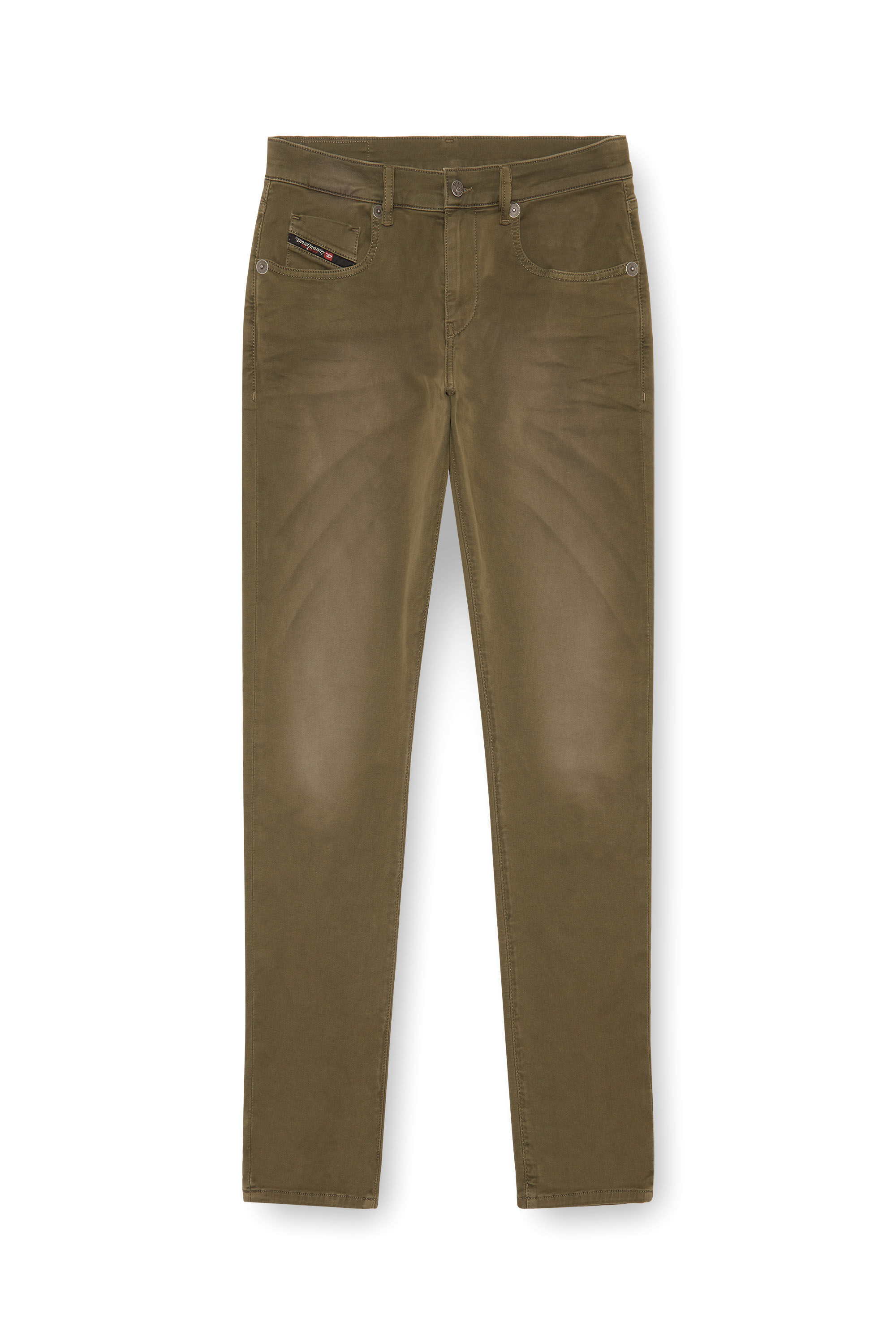 Diesel - Male's Slim 2060 D-Strukt Joggjeans® 0670M, ミリタリーグリーン - 2