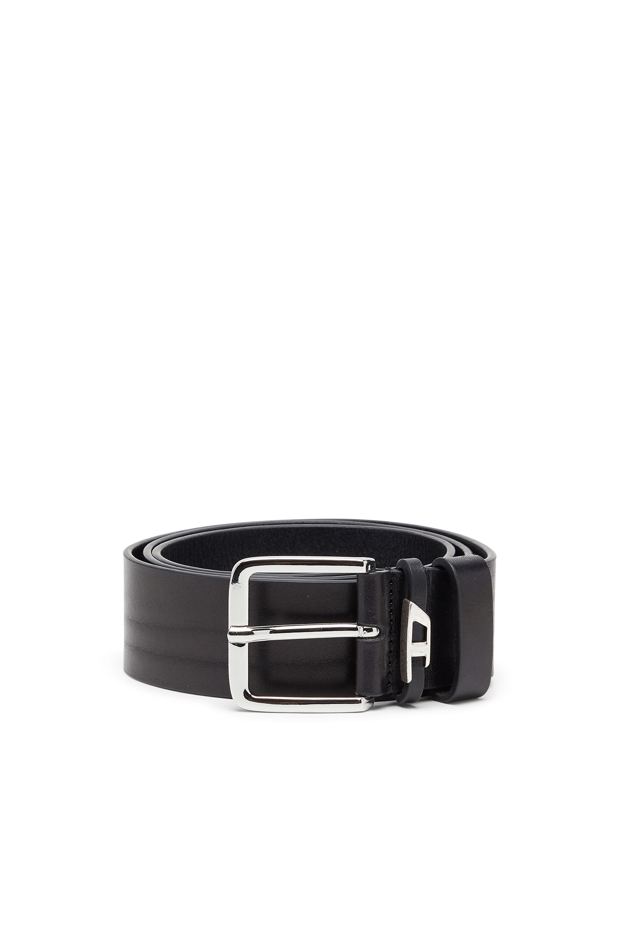 B-D LOOP レザーベルト｜ブラック｜メンズ｜DIESEL