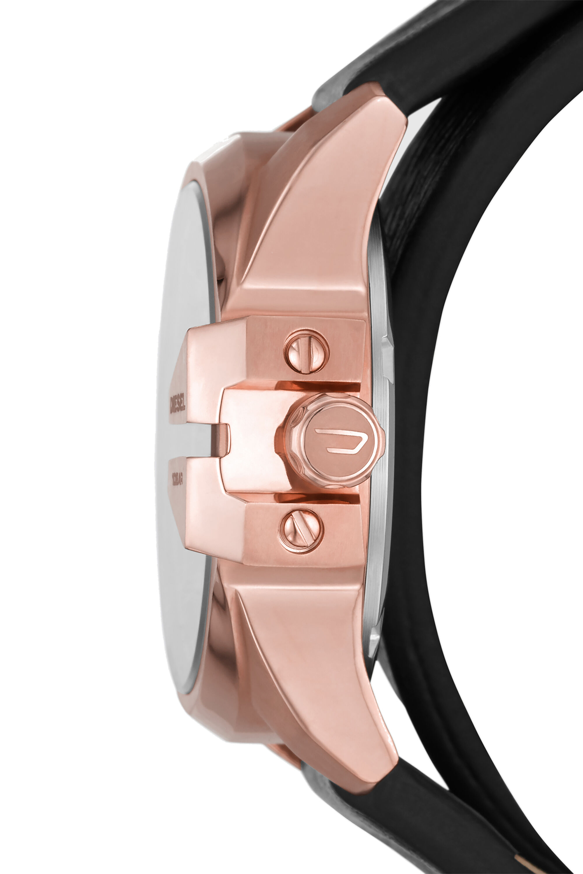 Diesel - DZ5601, Female's レディース ウォッチ アナログ in ブラック/ピンク - 3