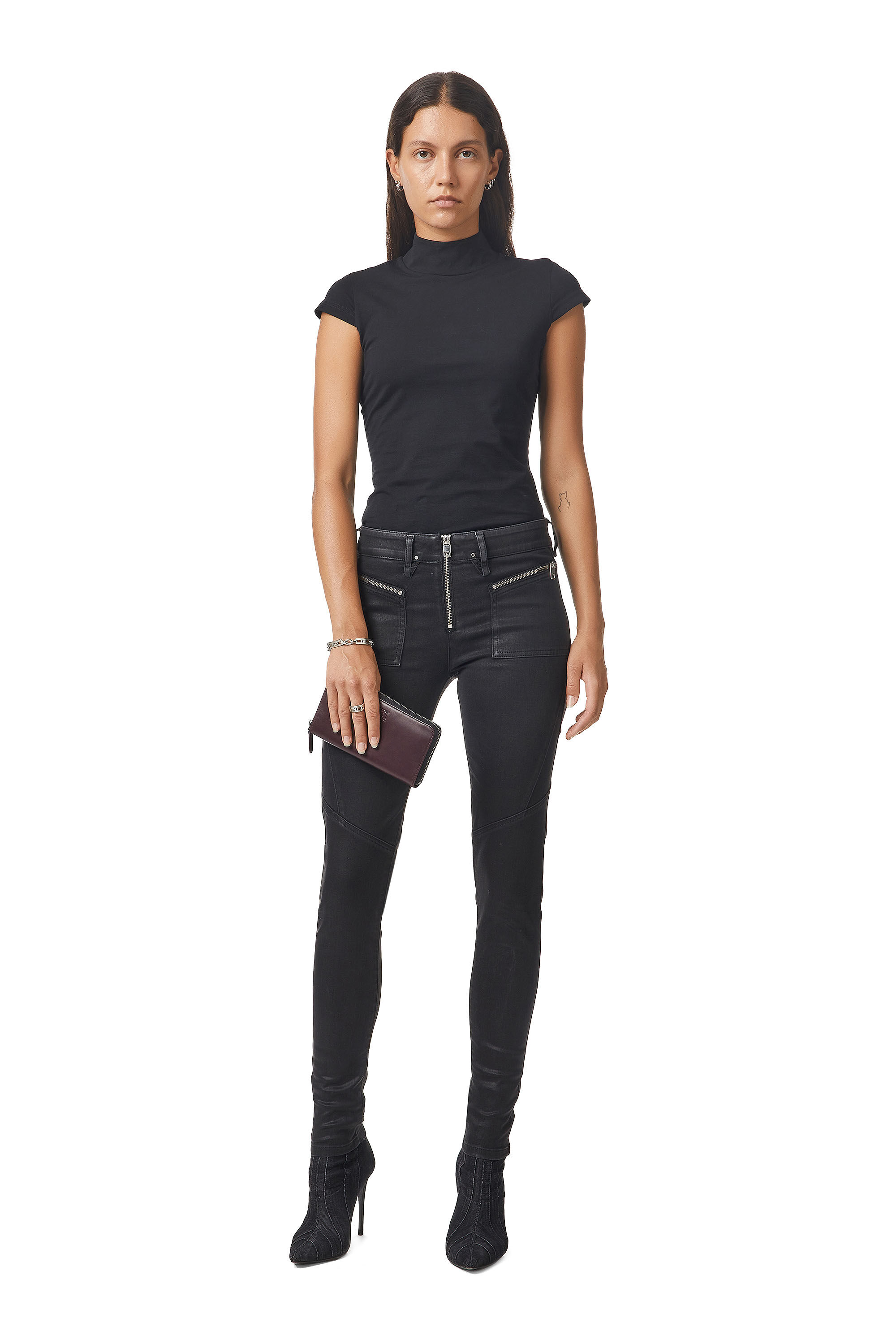 Diesel - 2017 SLANDY 069JT Super skinny Jeans,  - Image 1