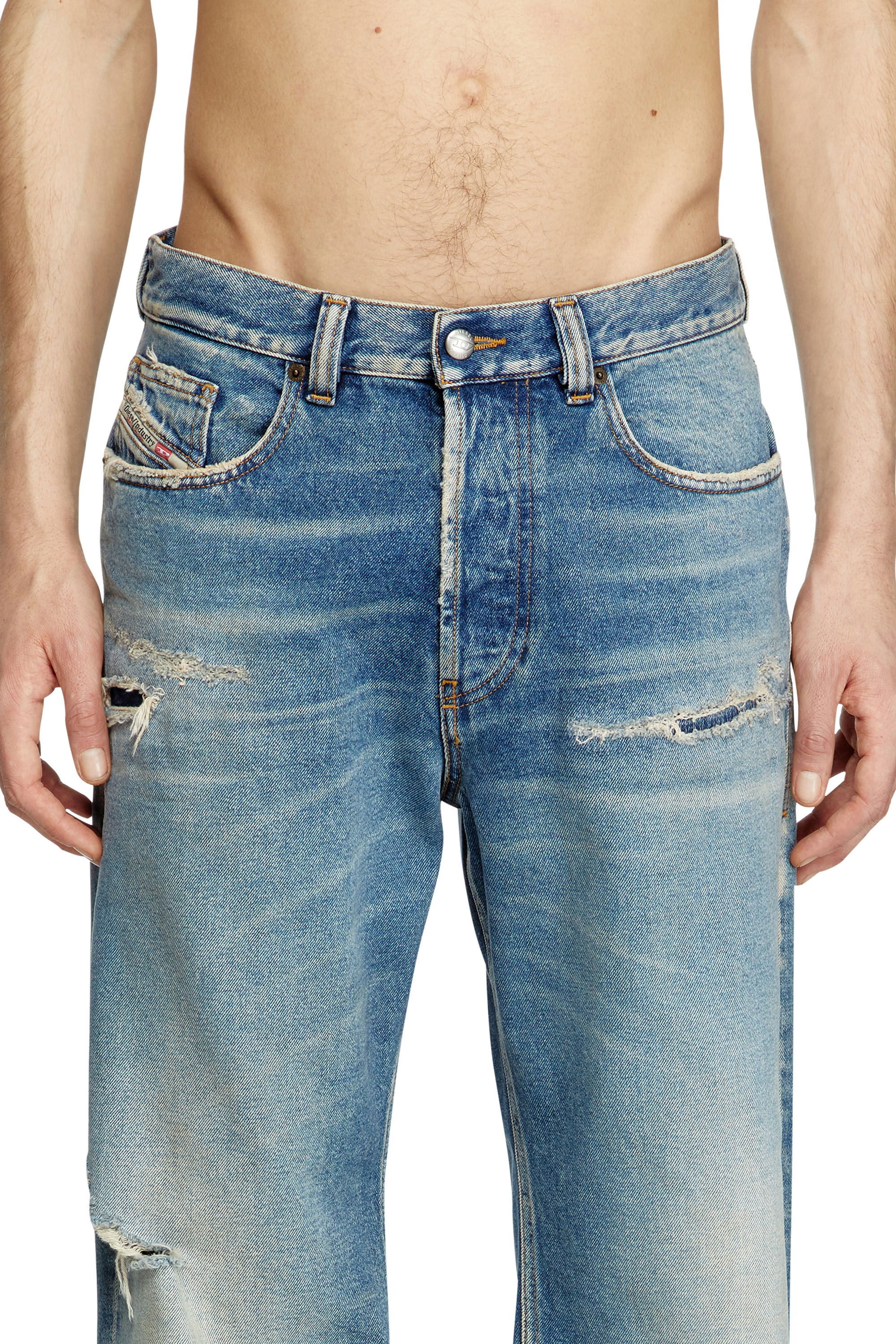 Diesel - Male's Regular Jeans 2010 D-Macs 09L43, ミディアムブルー - 5