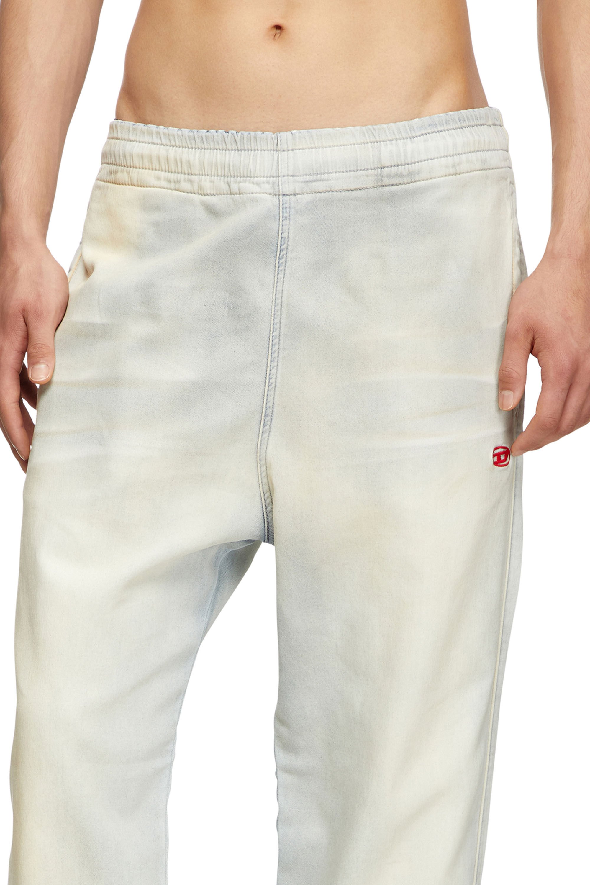 Diesel - Unisex's Slim D-Labb Track denim 068NE, ライトブルー - 4