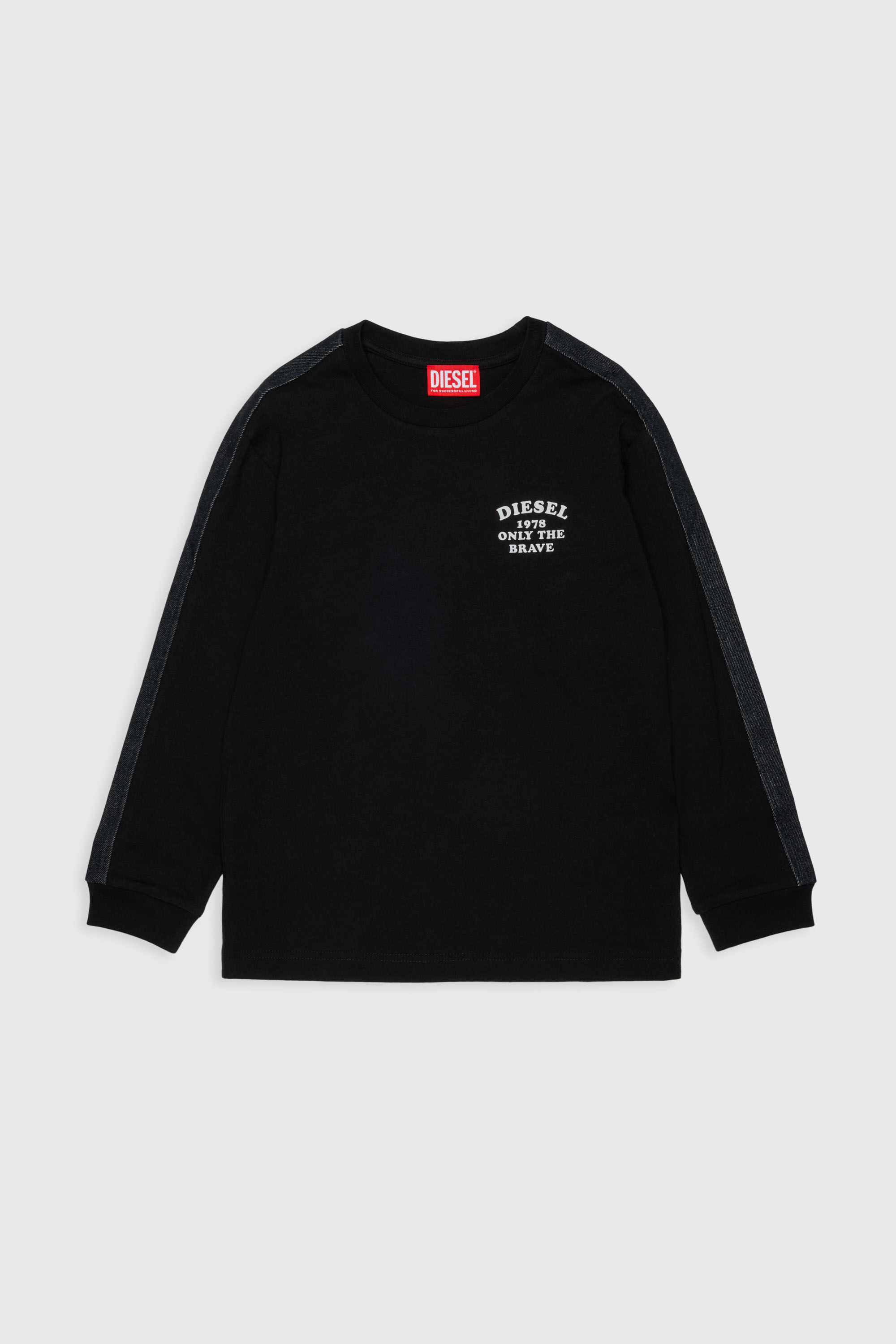 Diesel - TEAN OVER, Male's Tシャツ in ブラック - 1