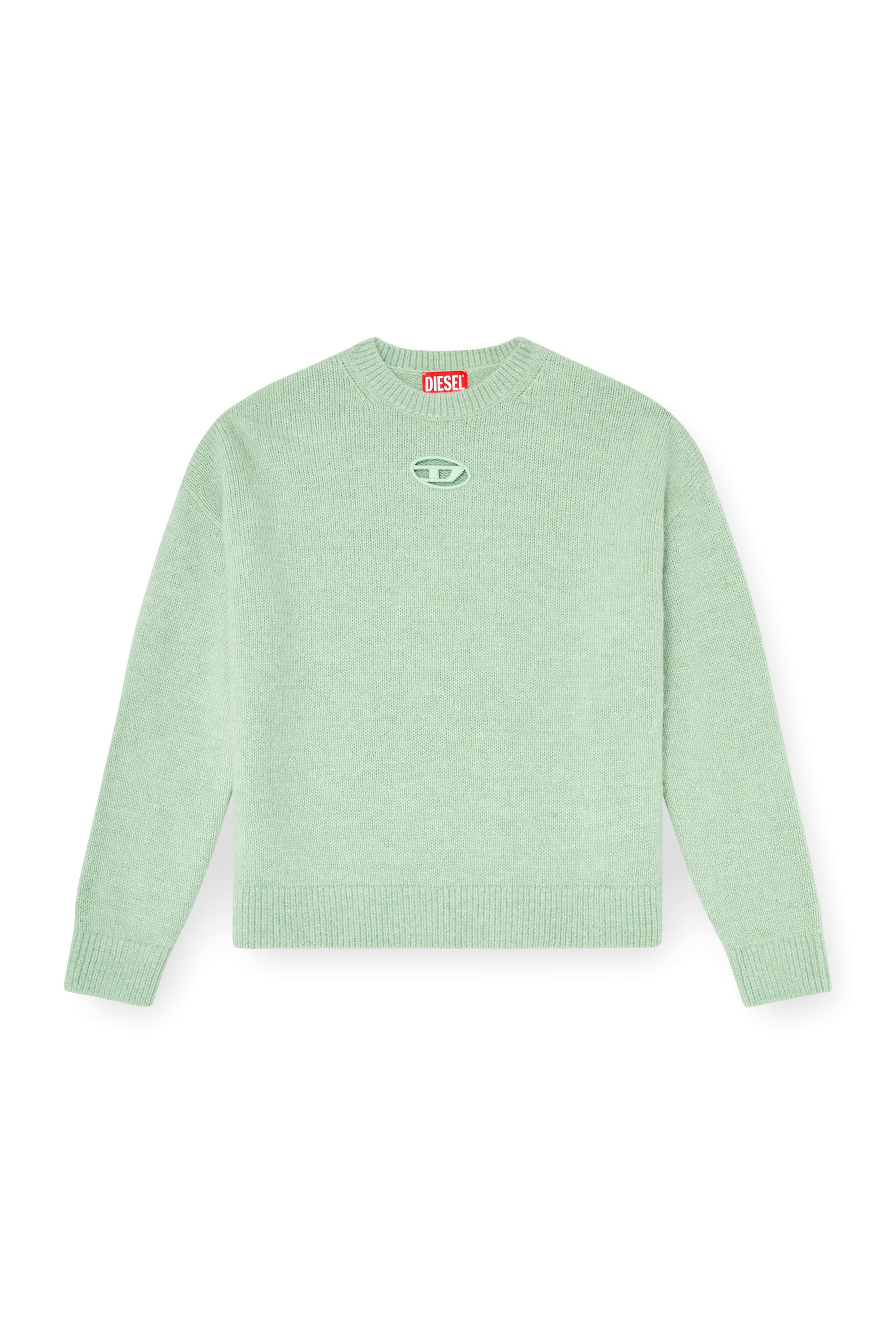 Diesel - M-AREETA, Female's プルオーバーニット in ウォーターグリーン - 2