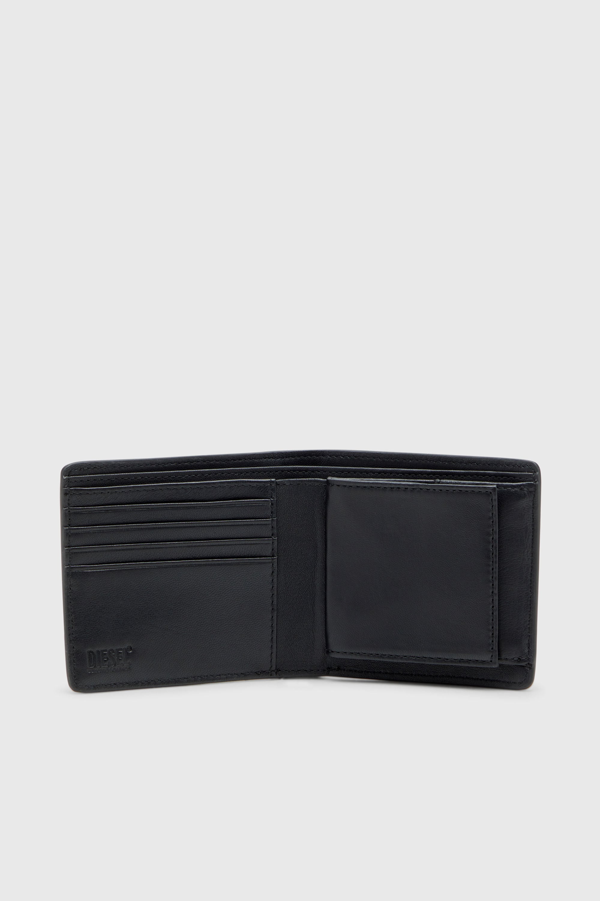 BISCOTTO BI FOLD COIN S 3D 二つ折りウォレット｜ブラック｜メンズ