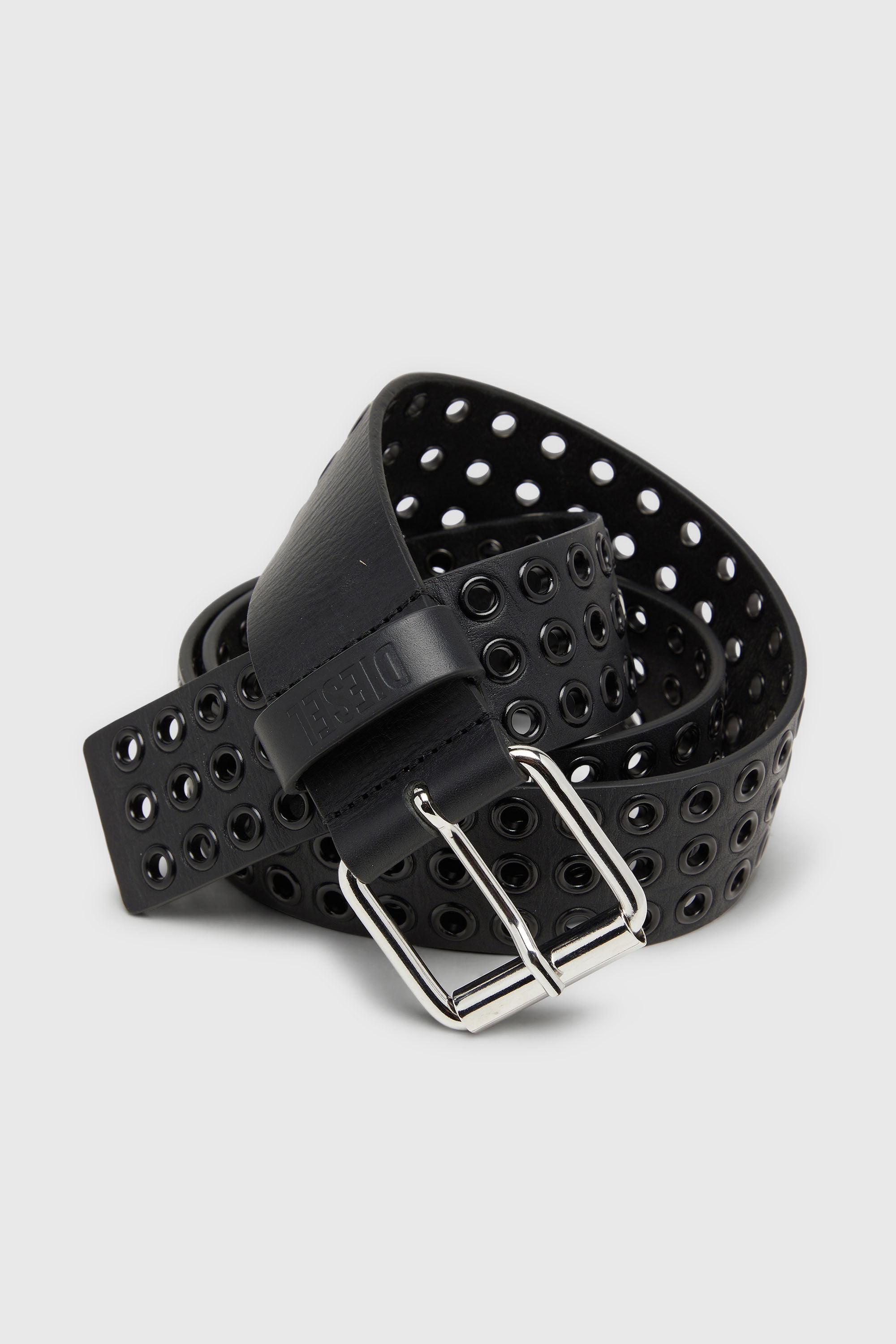 Diesel - B-EYELETS, Male's ベルト in ブラック - 3