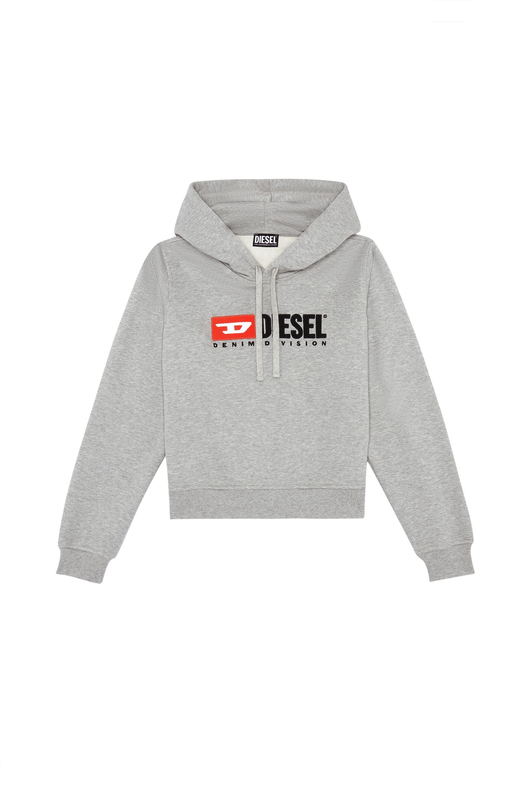 Diesel - F-REGGY-HOOD-DIV, Female's スウェット パーカー in グレー - 2