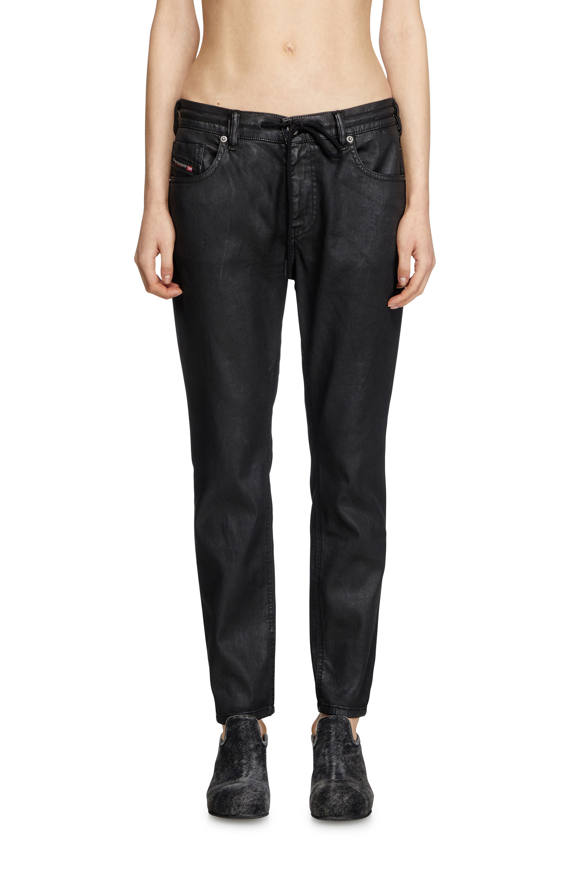 Diesel - Female's Regular 2031 D-Krailey Joggjeans® 068PX, ブラック/ダークグレー - 3