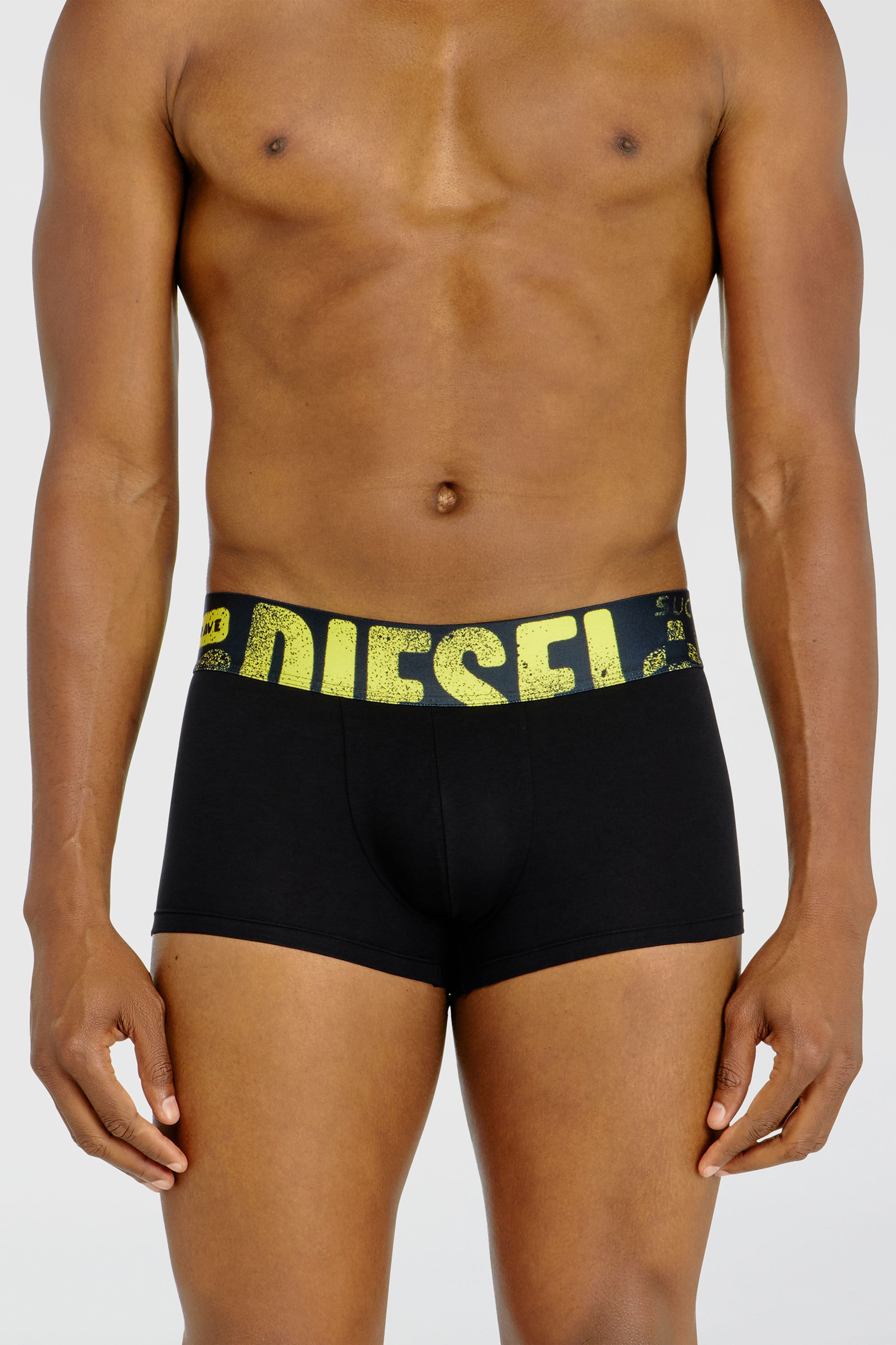 Diesel - UMBX-DAMIENTHREEPACK-5.5EL, Male's ボクサーパンツ 3枚パック in マルチカラー/ブロック - 3