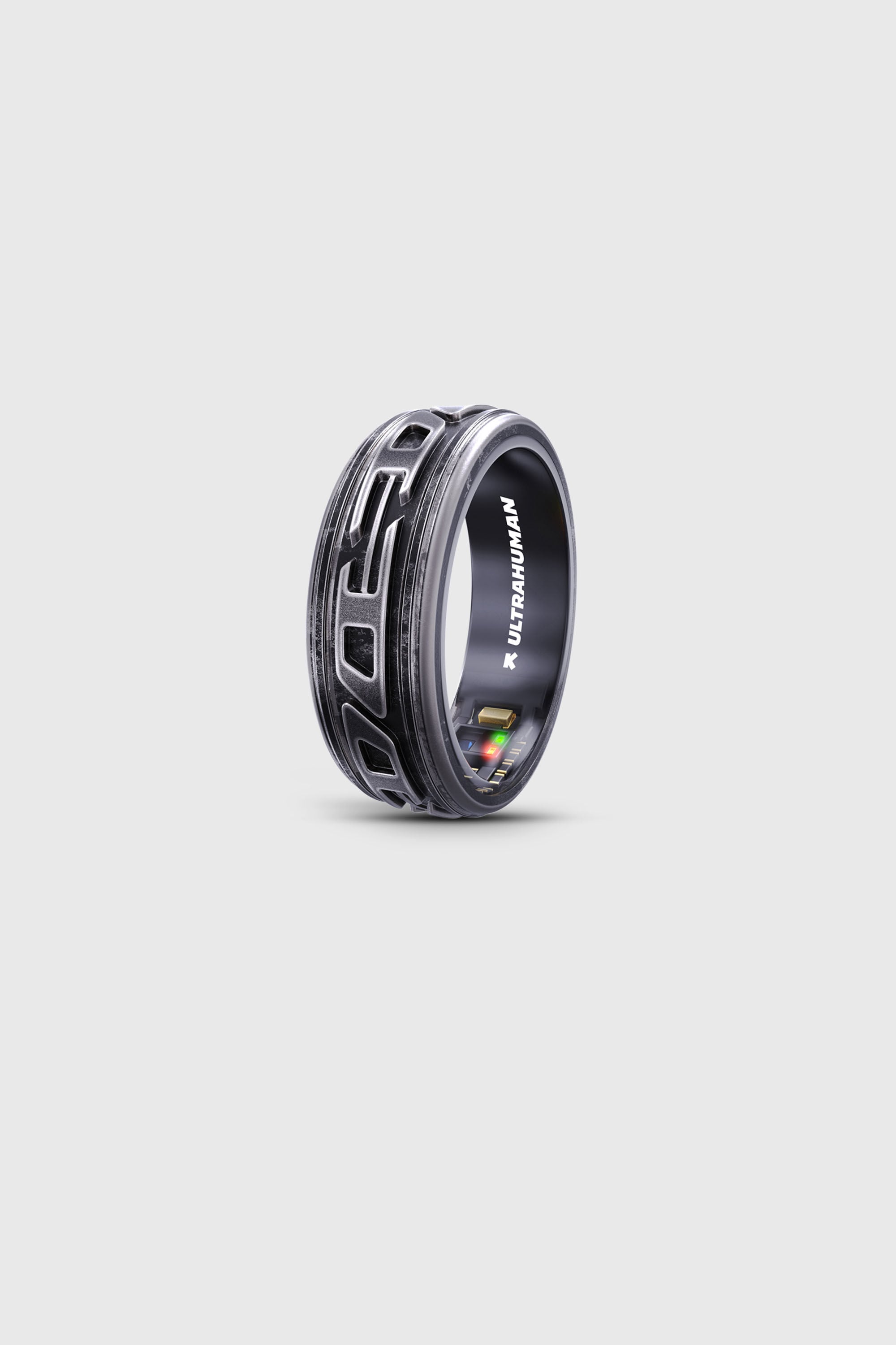 Diesel - SMART RING PHANTOM BLACK- UHRA-DD SMART RING, Unisex's Smart ring in distressed black in ブラック - 2