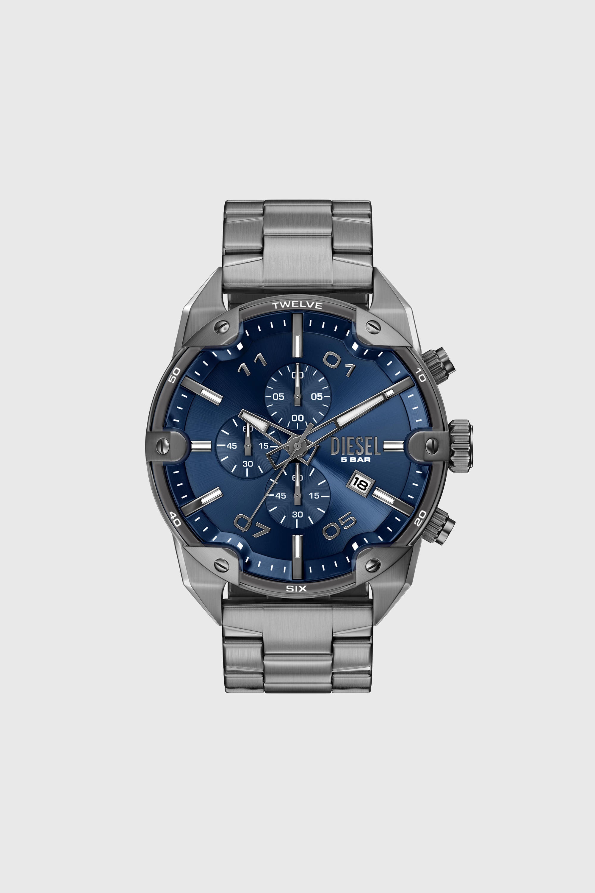 Diesel - DZ4724 WATCH, Male's 時計 in ダークグレー - 1
