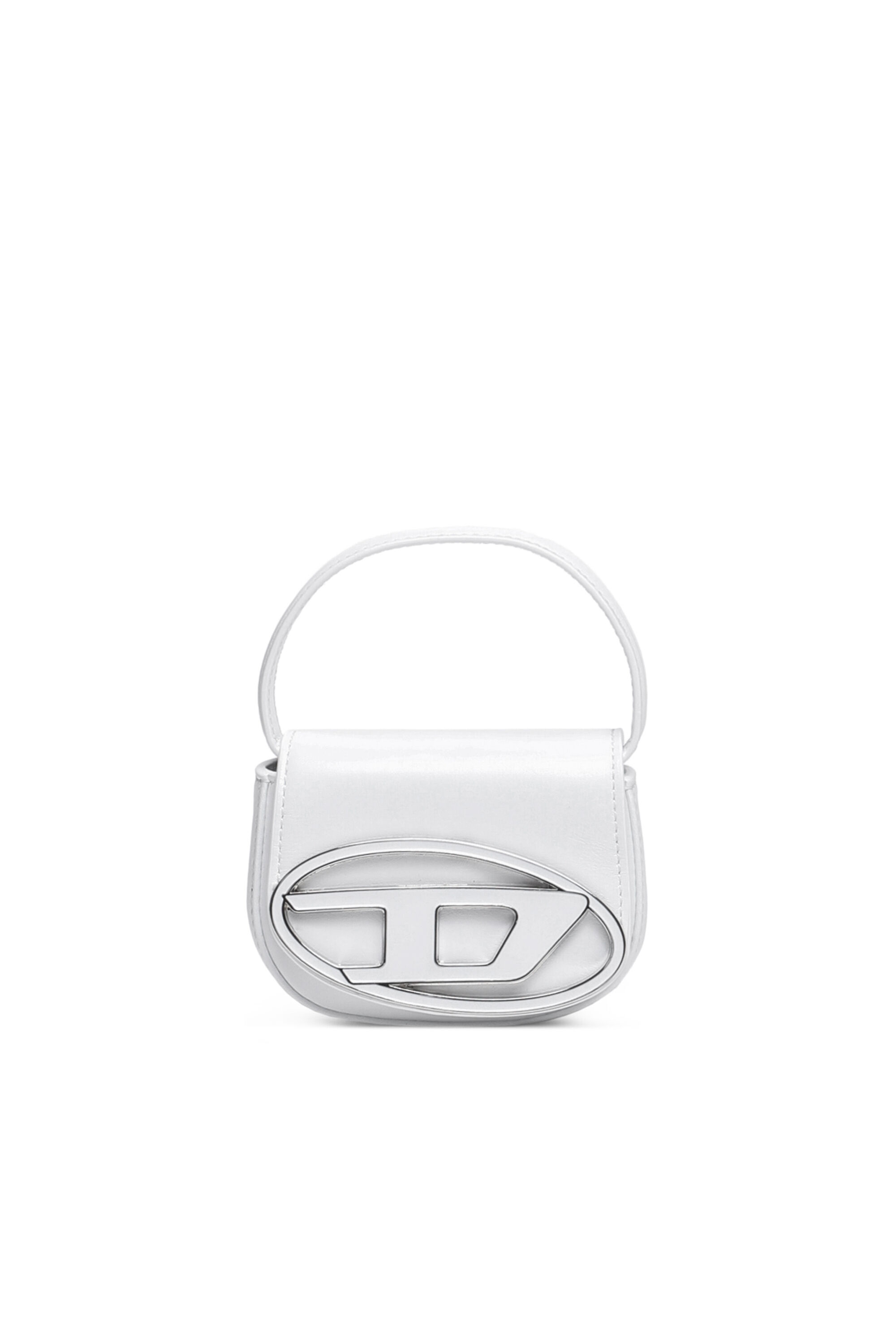Diesel - 1DR XS, Female's カウレザーショルダーバッグXS in ホワイト - 2