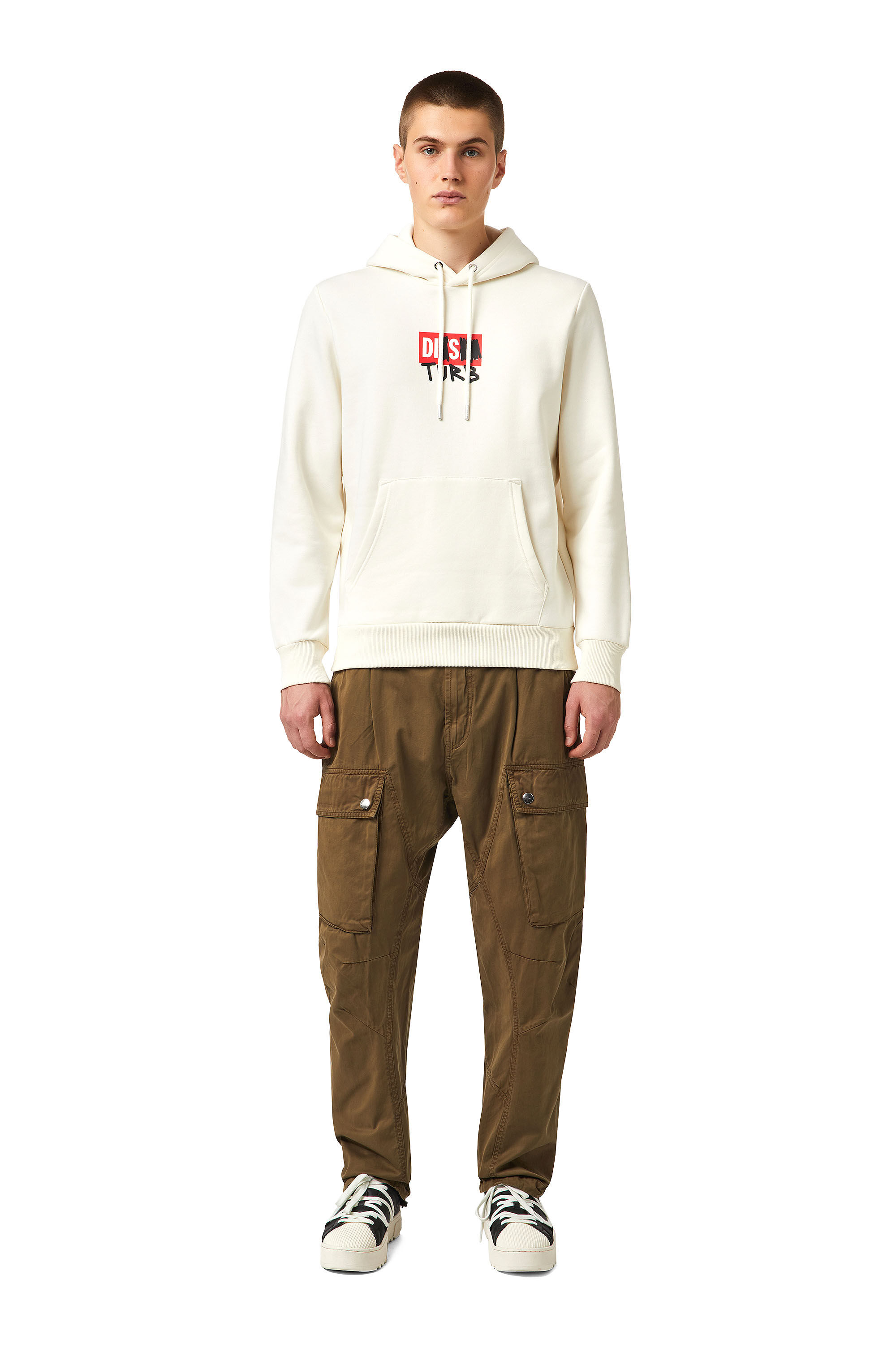 Diesel - S-GIRK-HOOD-B8, ホワイト - Image 1