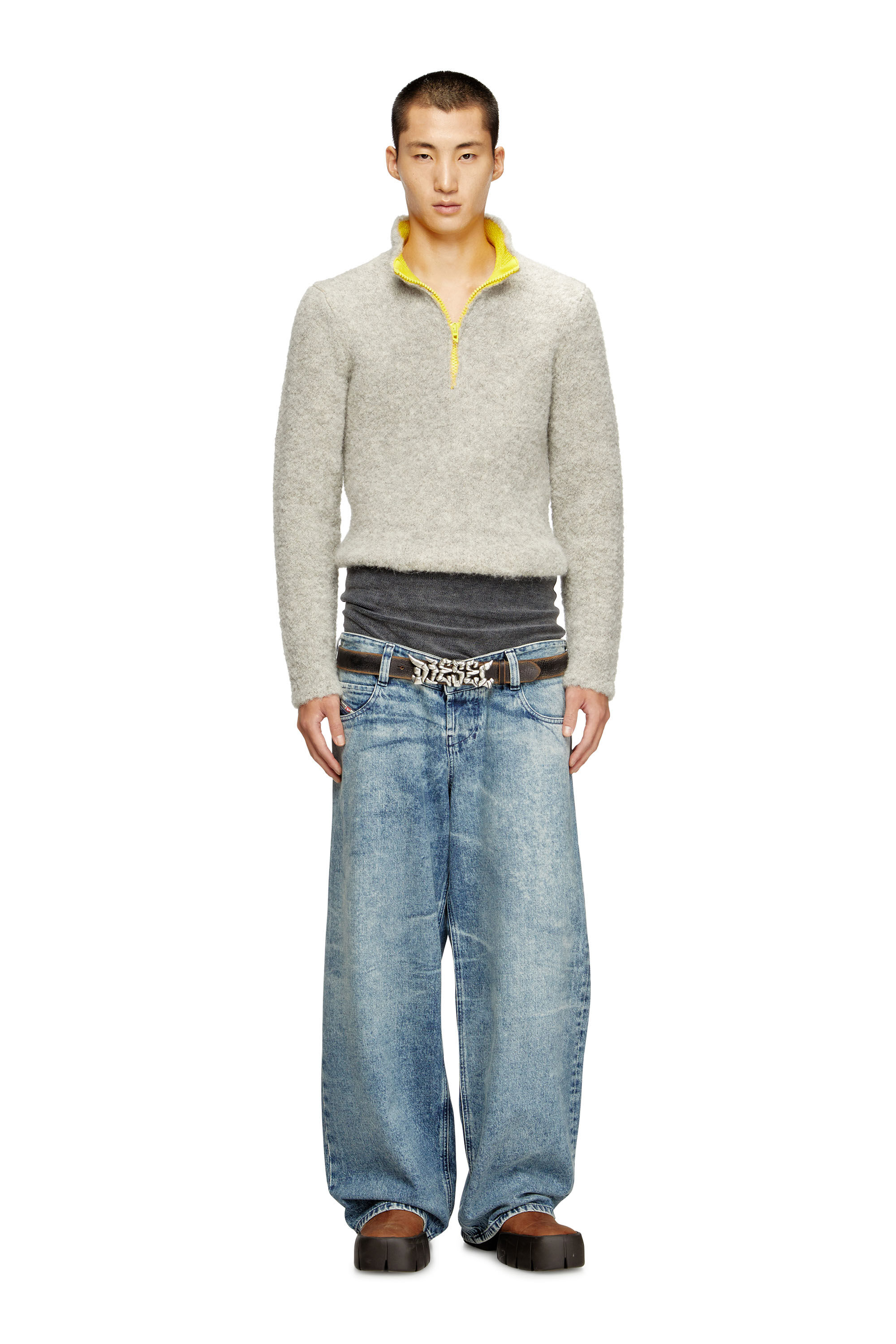 Relaxed Jeans - D-Eni | ミディアムブルー | メンズ | DIESEL