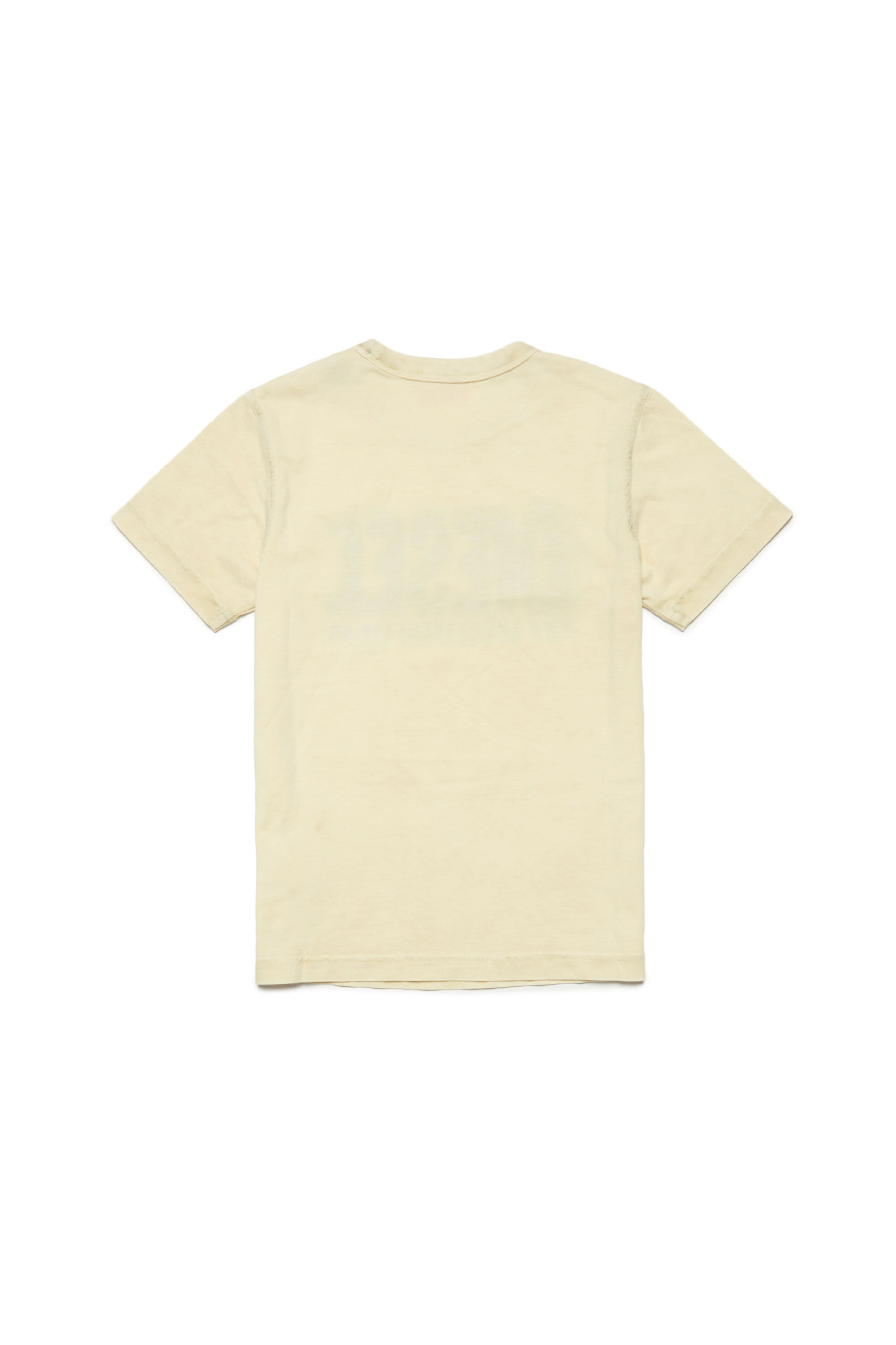 Diesel - TDIEGORE6, Male's キッズ Tシャツ ロゴ in Yellow - 2