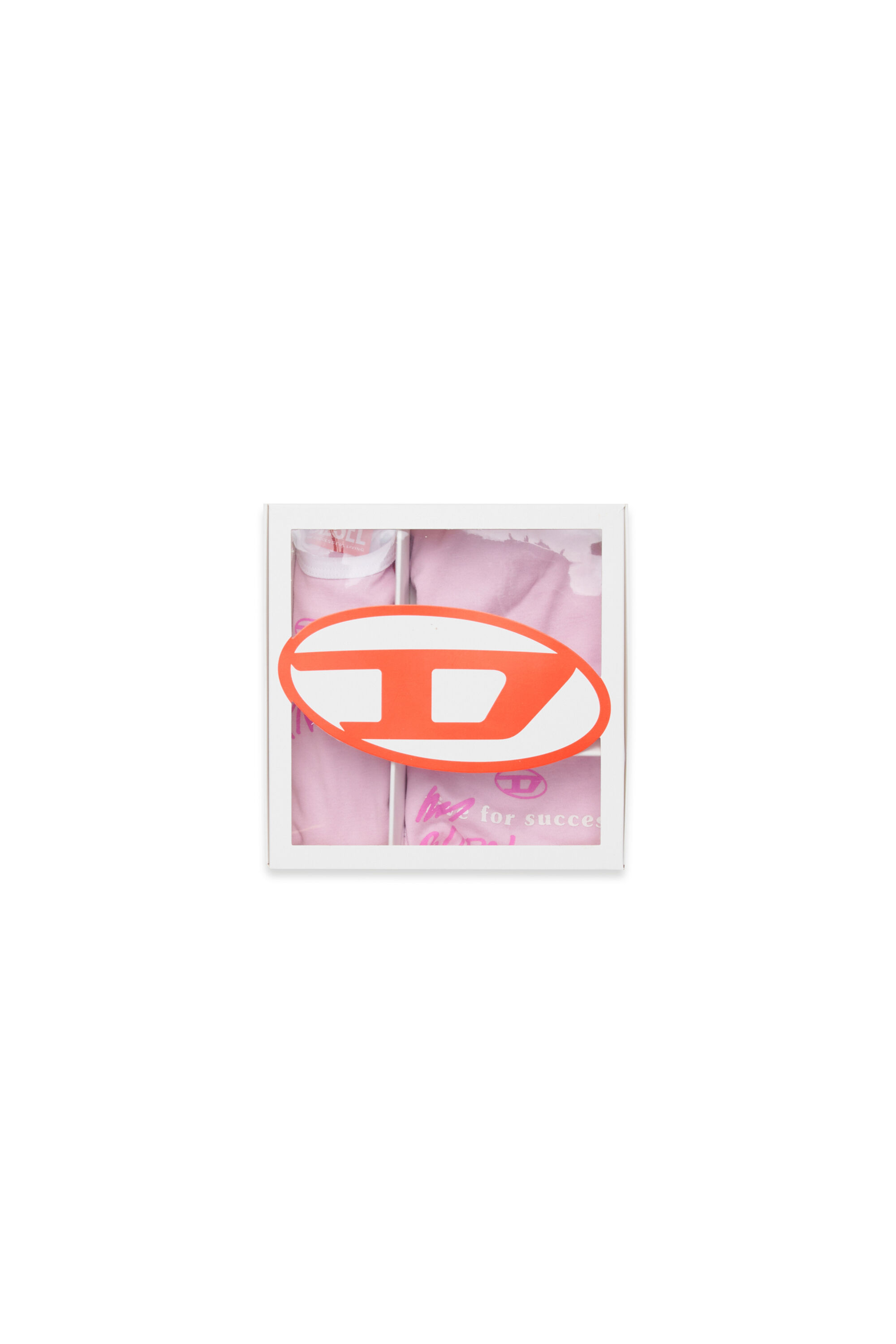 Diesel - URMASBOX-NB, Unisex's Born For Success newborn gift set in ピンク / ホワイト - 4
