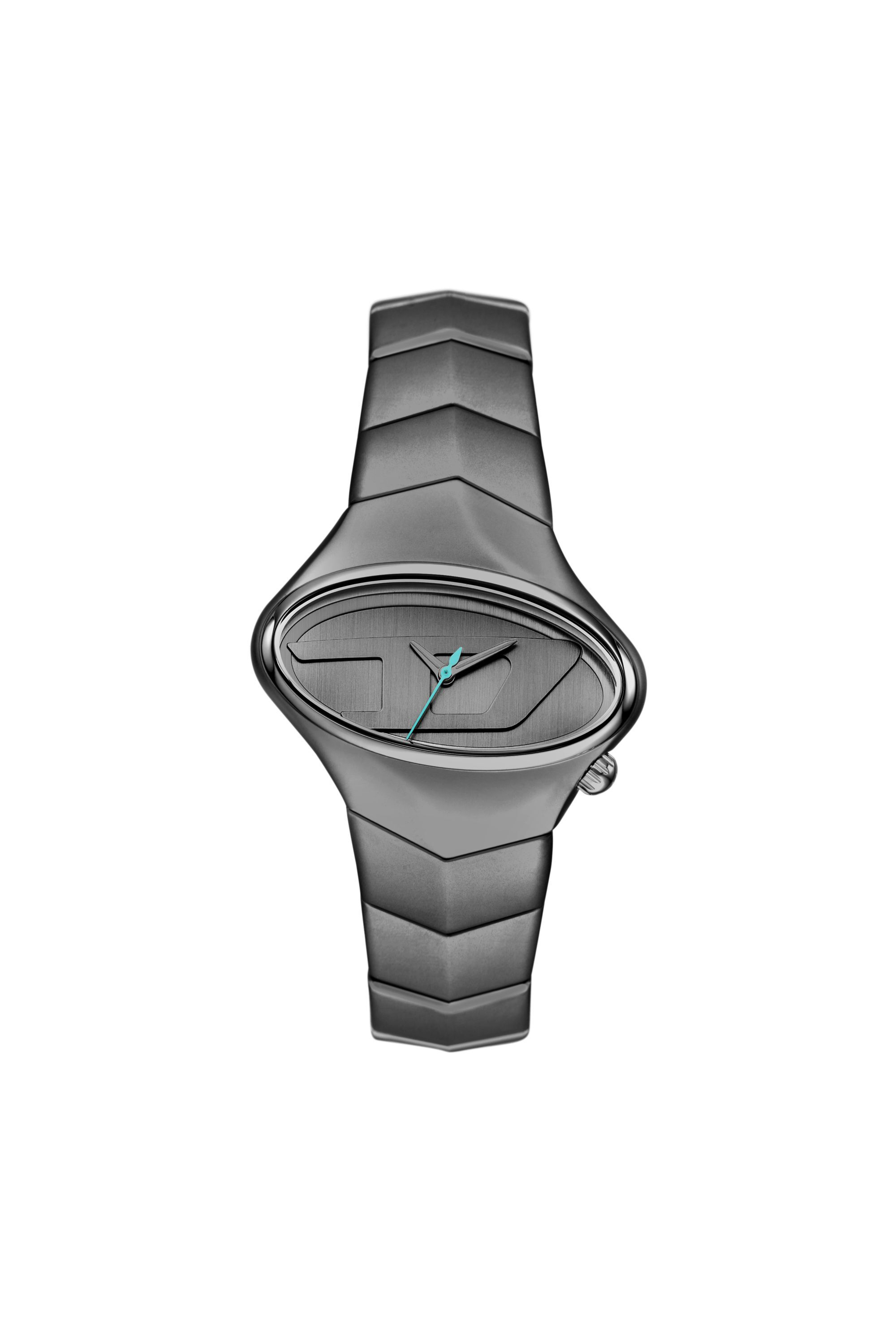 DZ2229 WATCH D-Rush gunmetal Stainless steel watch｜グレー｜メンズ