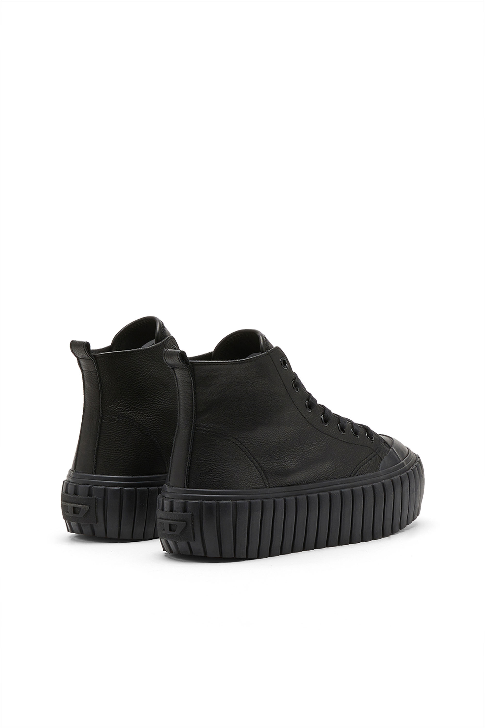 Diesel - S-HANAMI MID W, Female's ハイカットスニーカー in ブラック - 3