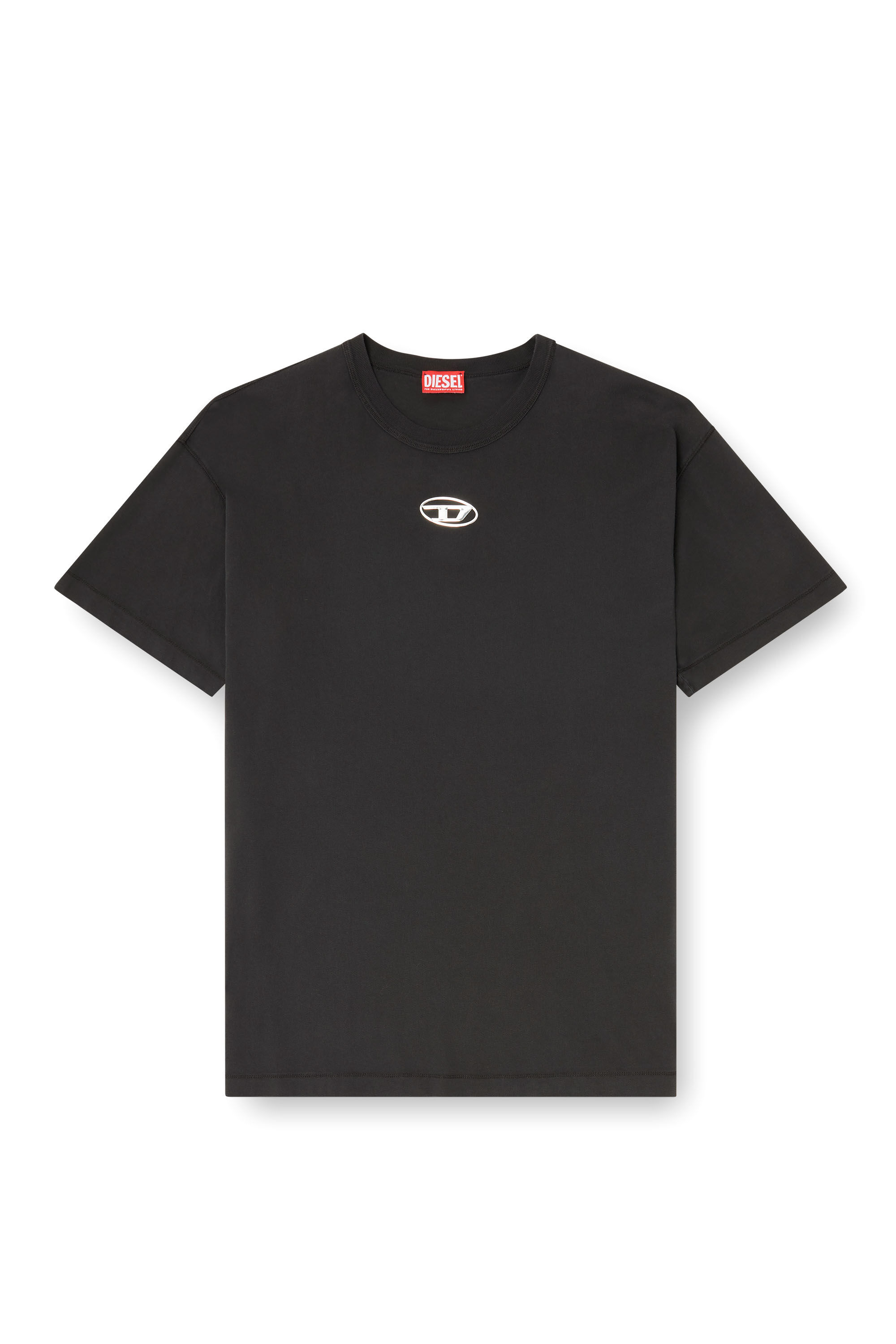 Diesel - T-NORM-IOD, Male's Tシャツ in ブラック - 2