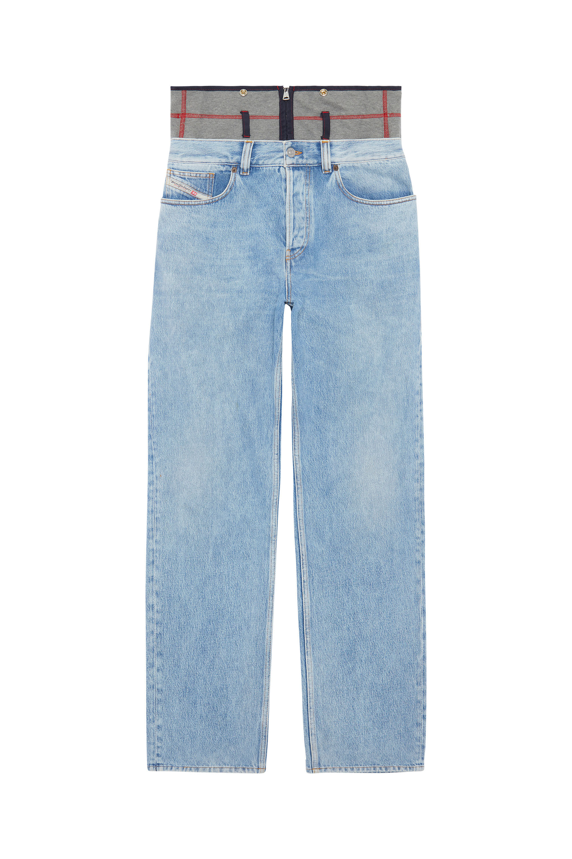 Diesel - 2010 D-Macs 09D28 Straight Jeans, ライトブルー - Image 2
