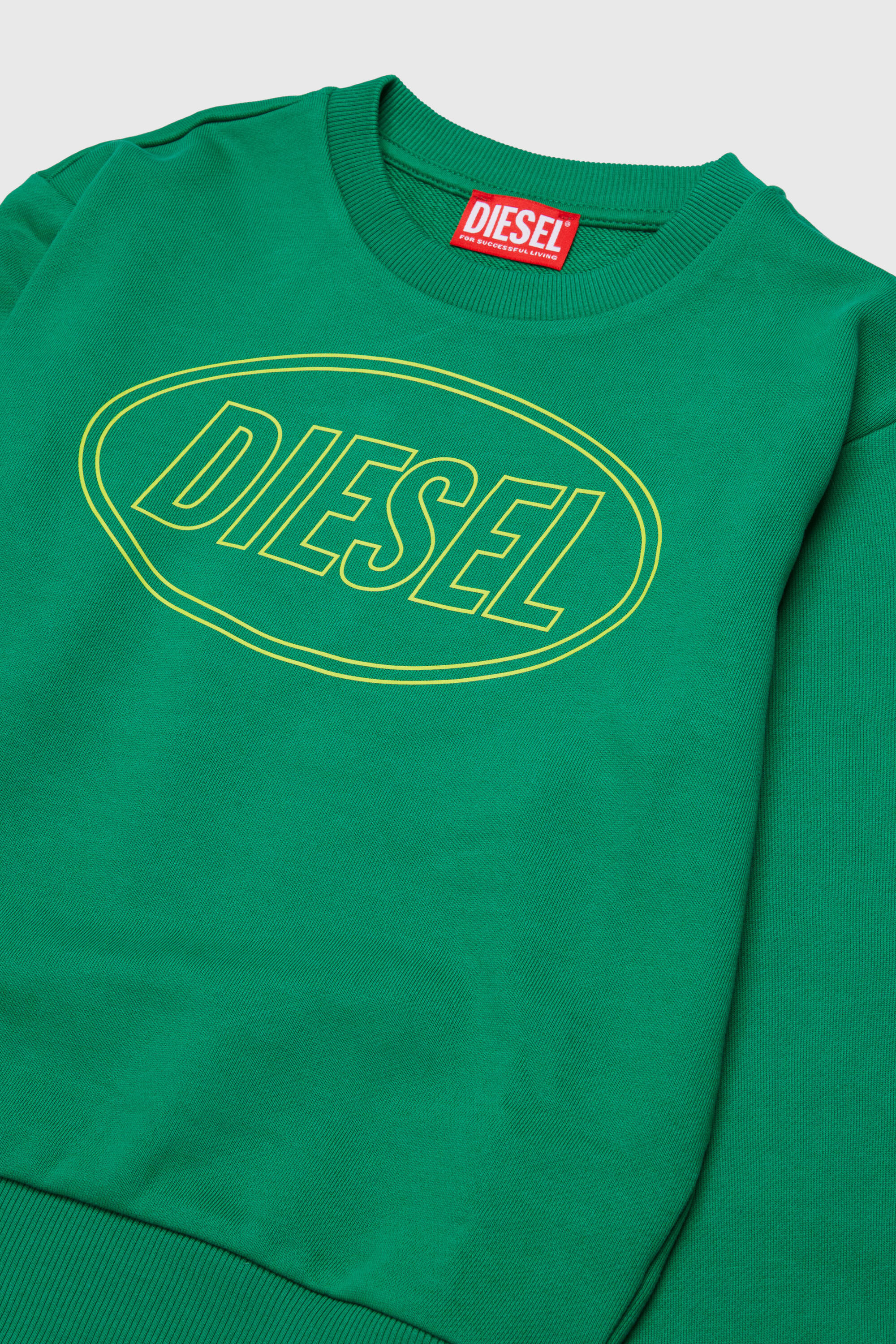 Diesel - SCIRCLE OVER, Male's スウェット in グリーン - 3