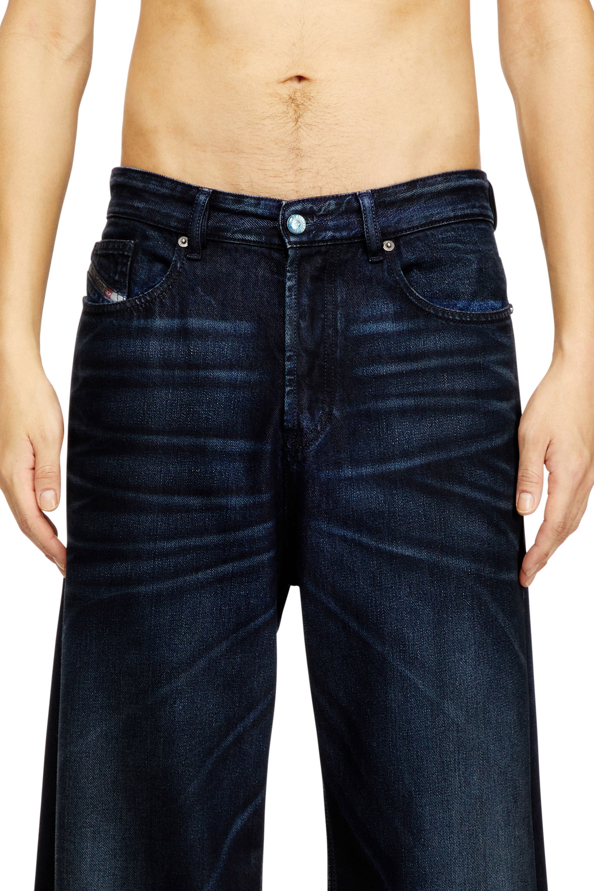 Diesel - Male's Relaxed Jeans D-Rise 09N21, ダークブルー - 5