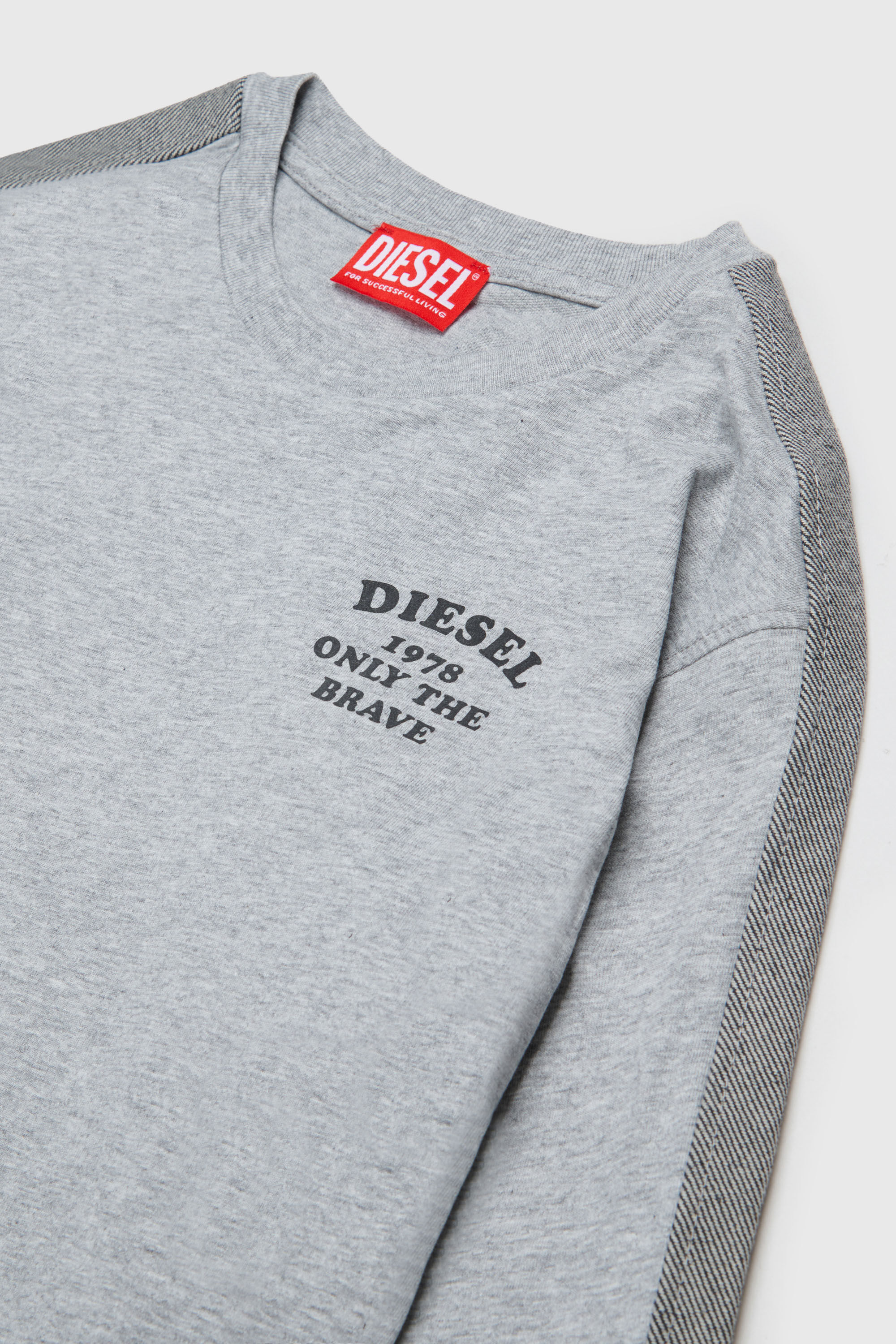 TEAN OVER Tシャツ｜グレー｜ボーイズ｜DIESEL