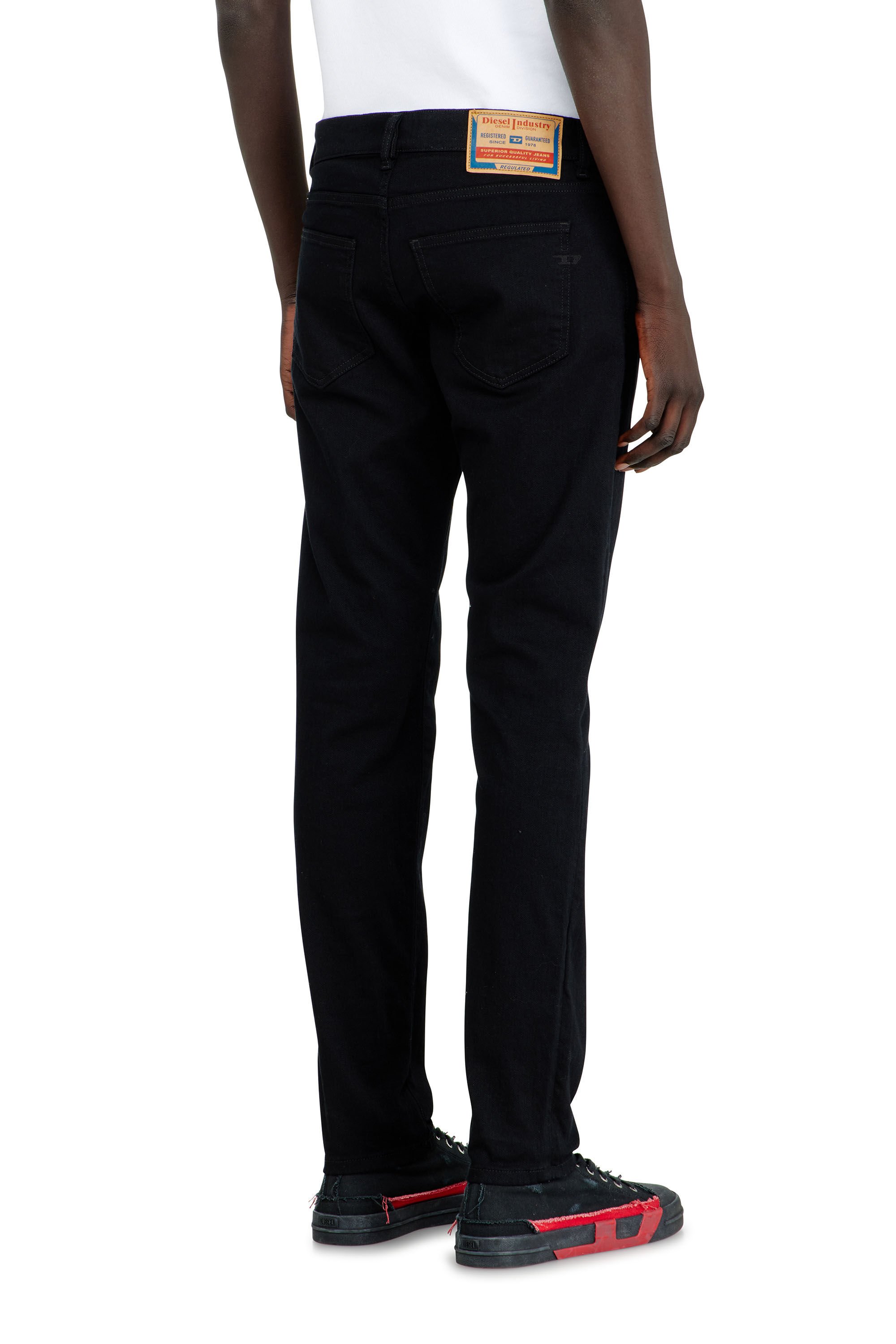 Diesel - Male's Slim Jeans 2019 D-Strukt 069YP, ブラック/ダークグレー - 5