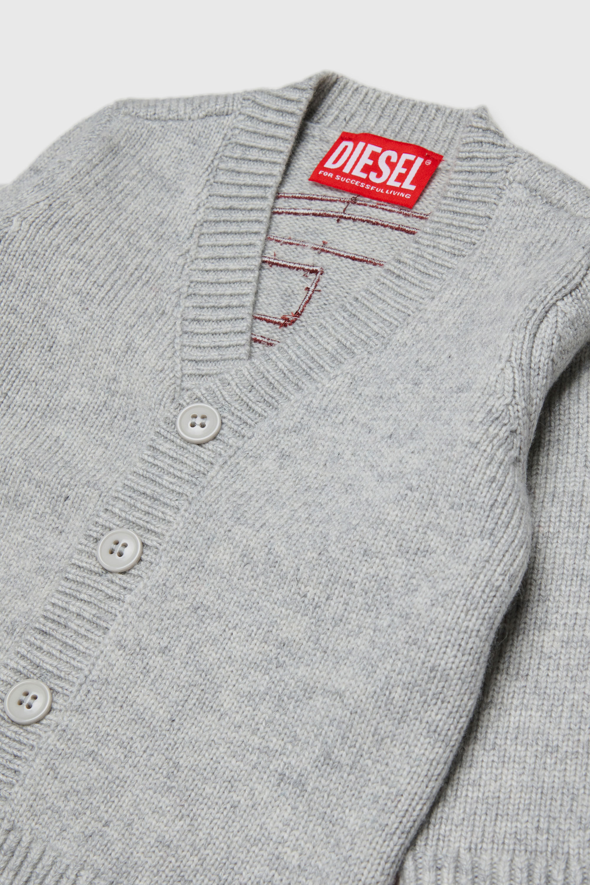 KOLYB カーディガン｜グレー｜ボーイズ｜DIESEL