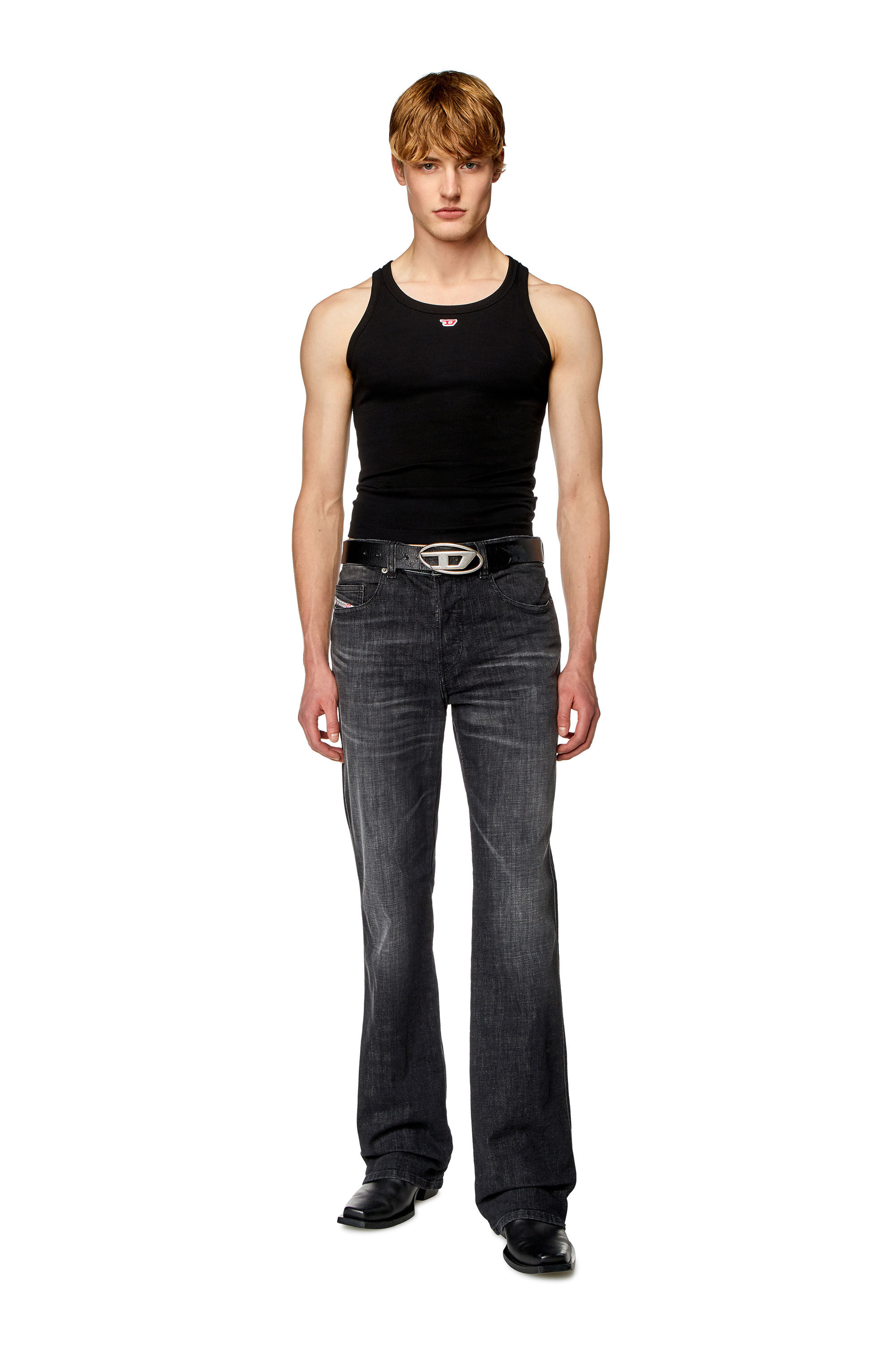 Diesel - Male's Bootcut Jeans 1998 D-Buck 09H34, ブラック/ダークグレー - 1